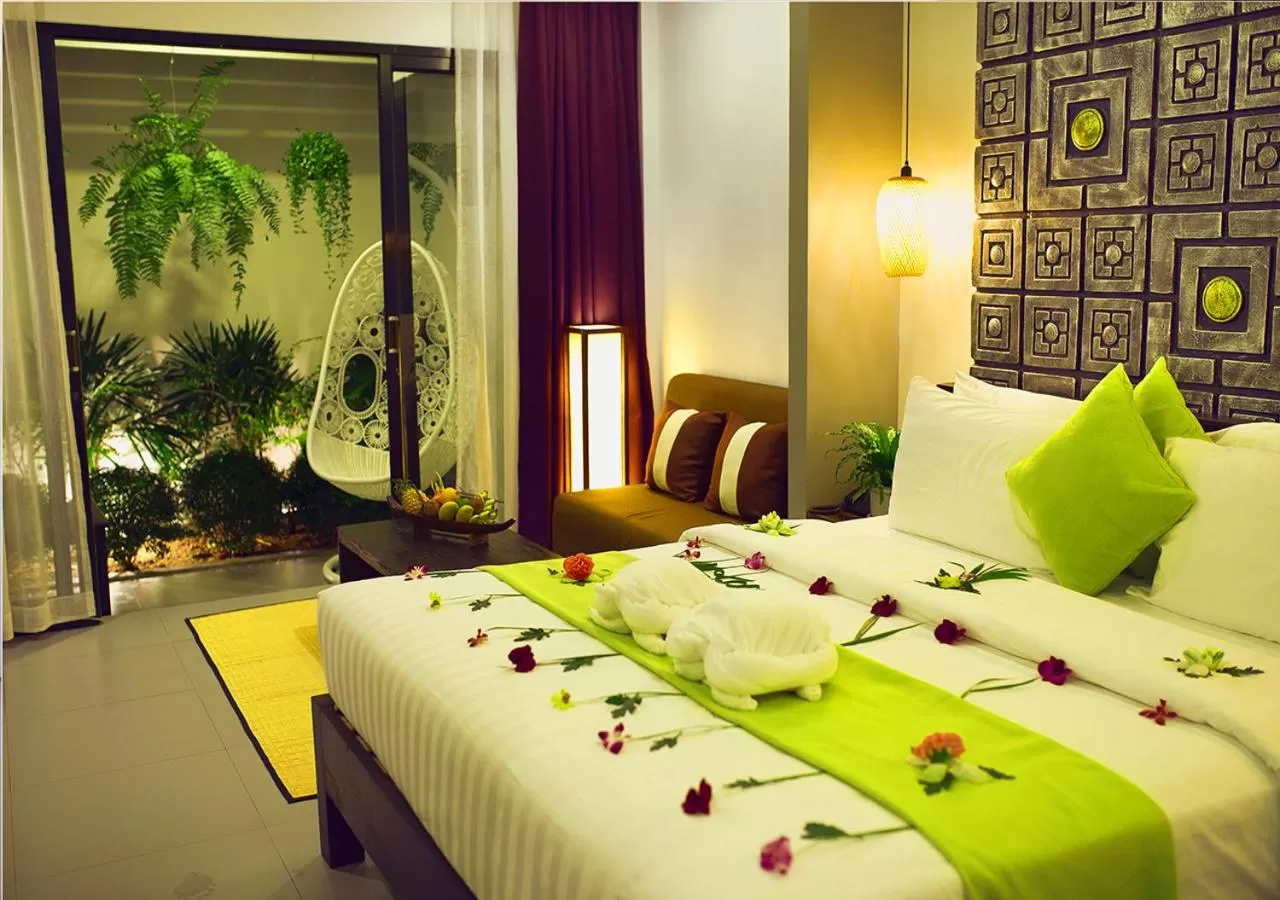 Bed in Ladear Privilege Rooms