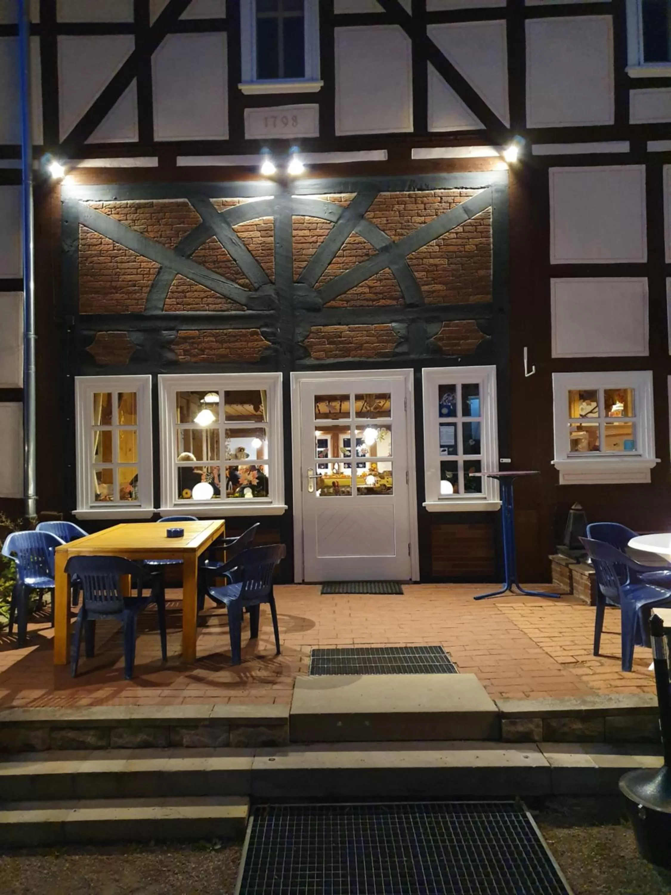 Patio in Hotel-Restaurant Johanneshof