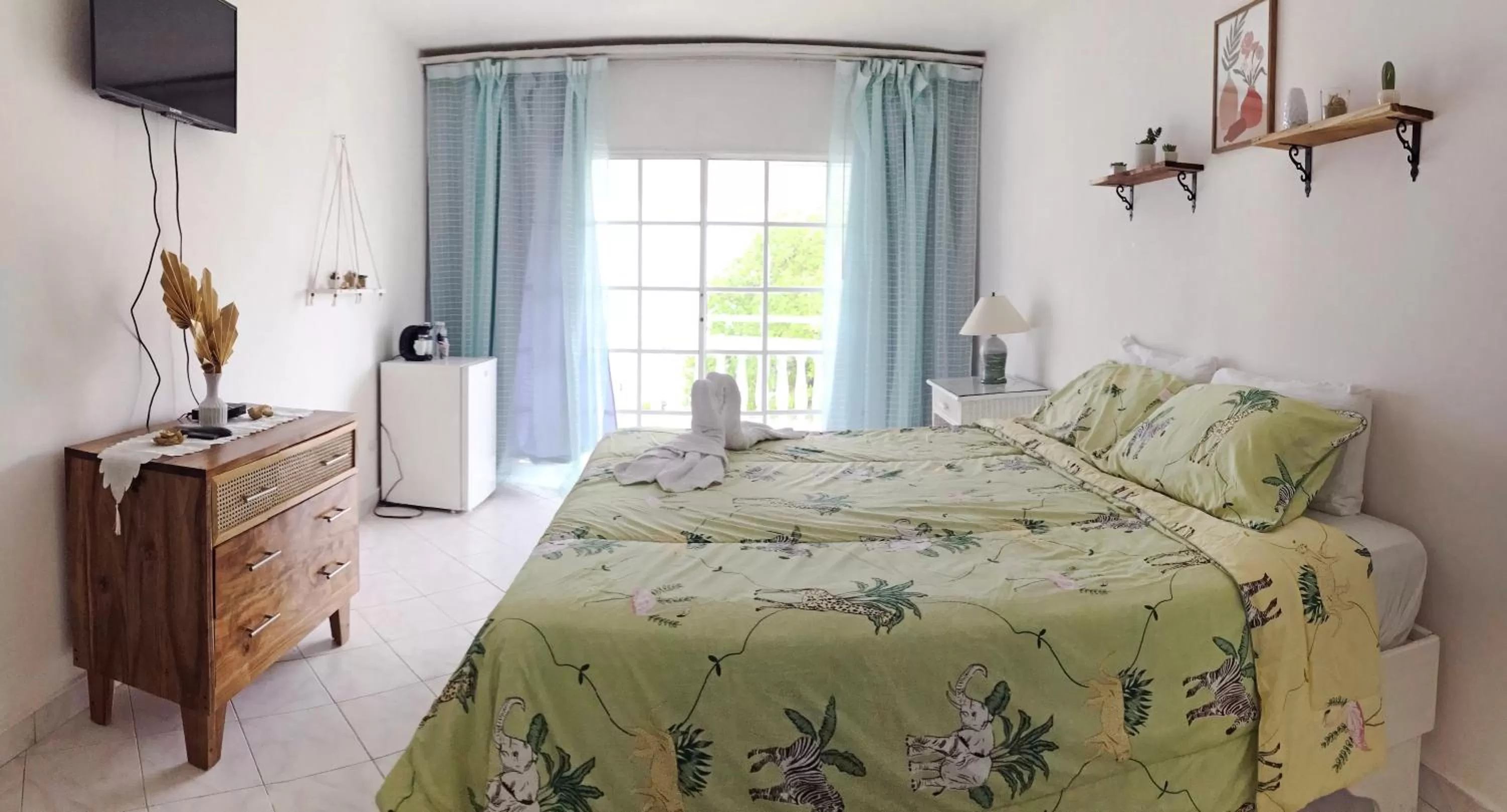 Bed in Piergiorgio Palace Hotel