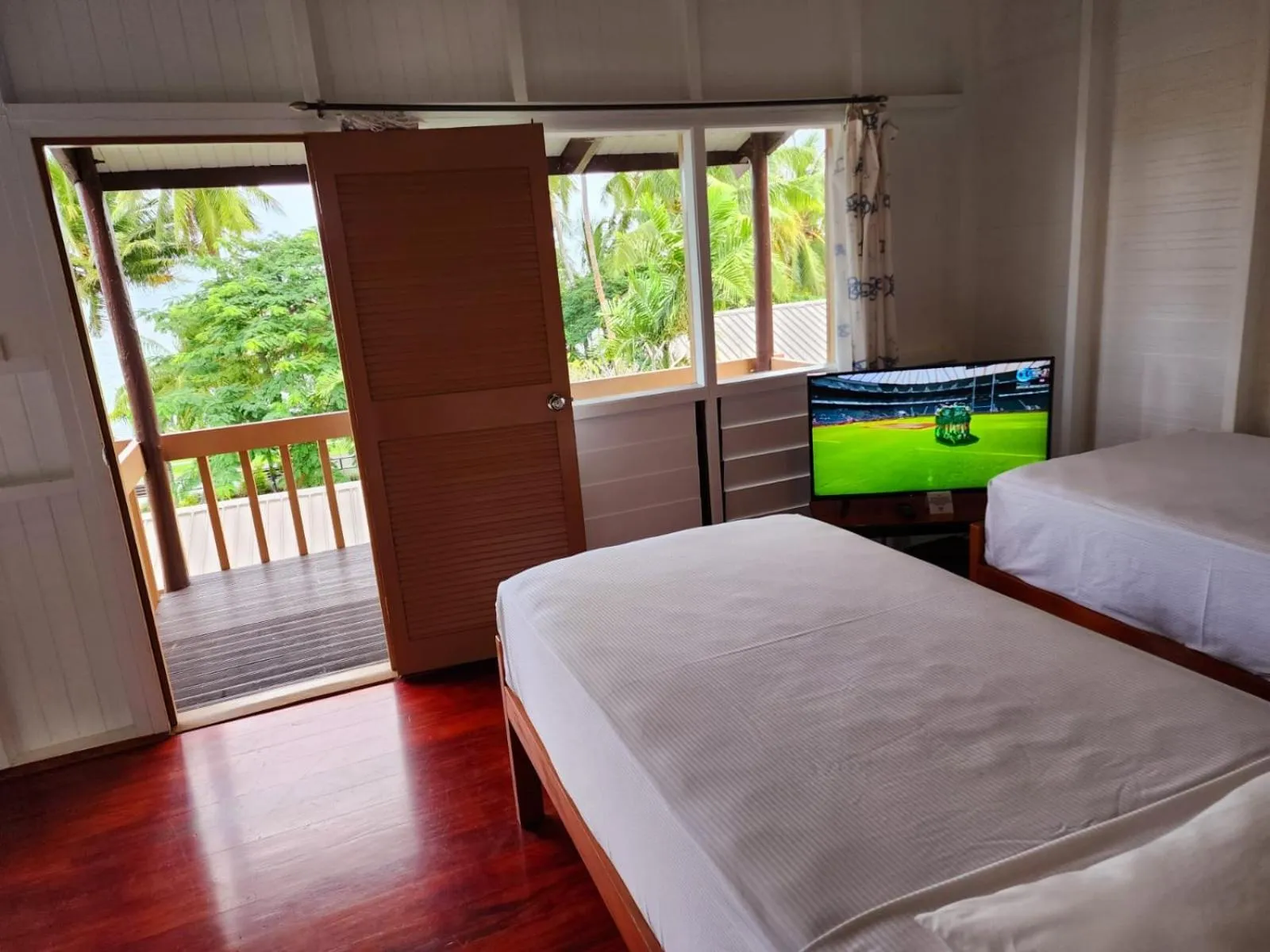 Bed in The Crow's Nest Resort Fiji