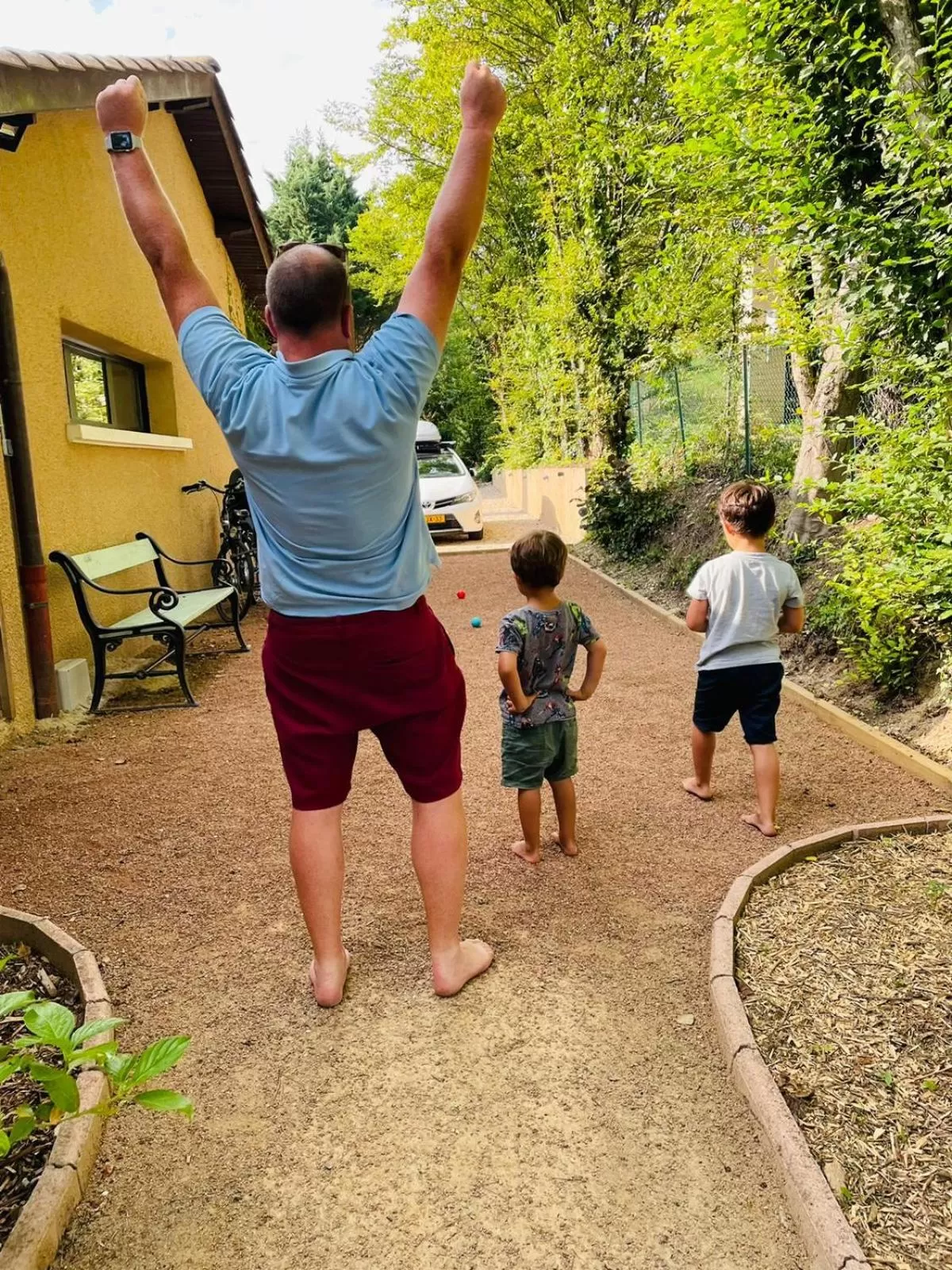 Family, Children in Les Cabanons
