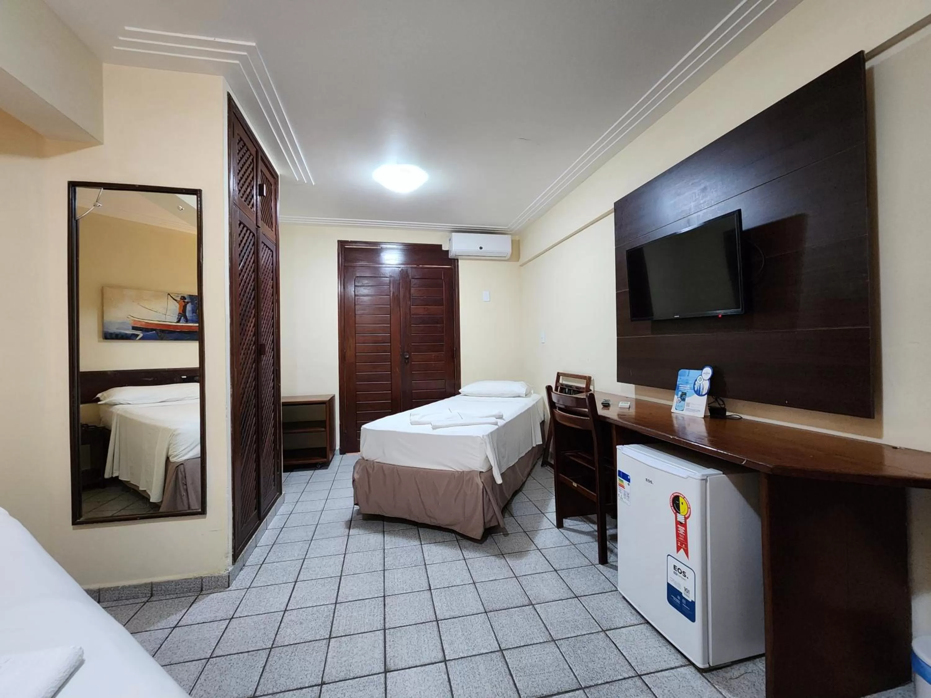 Bed in Pizzato Praia Hotel