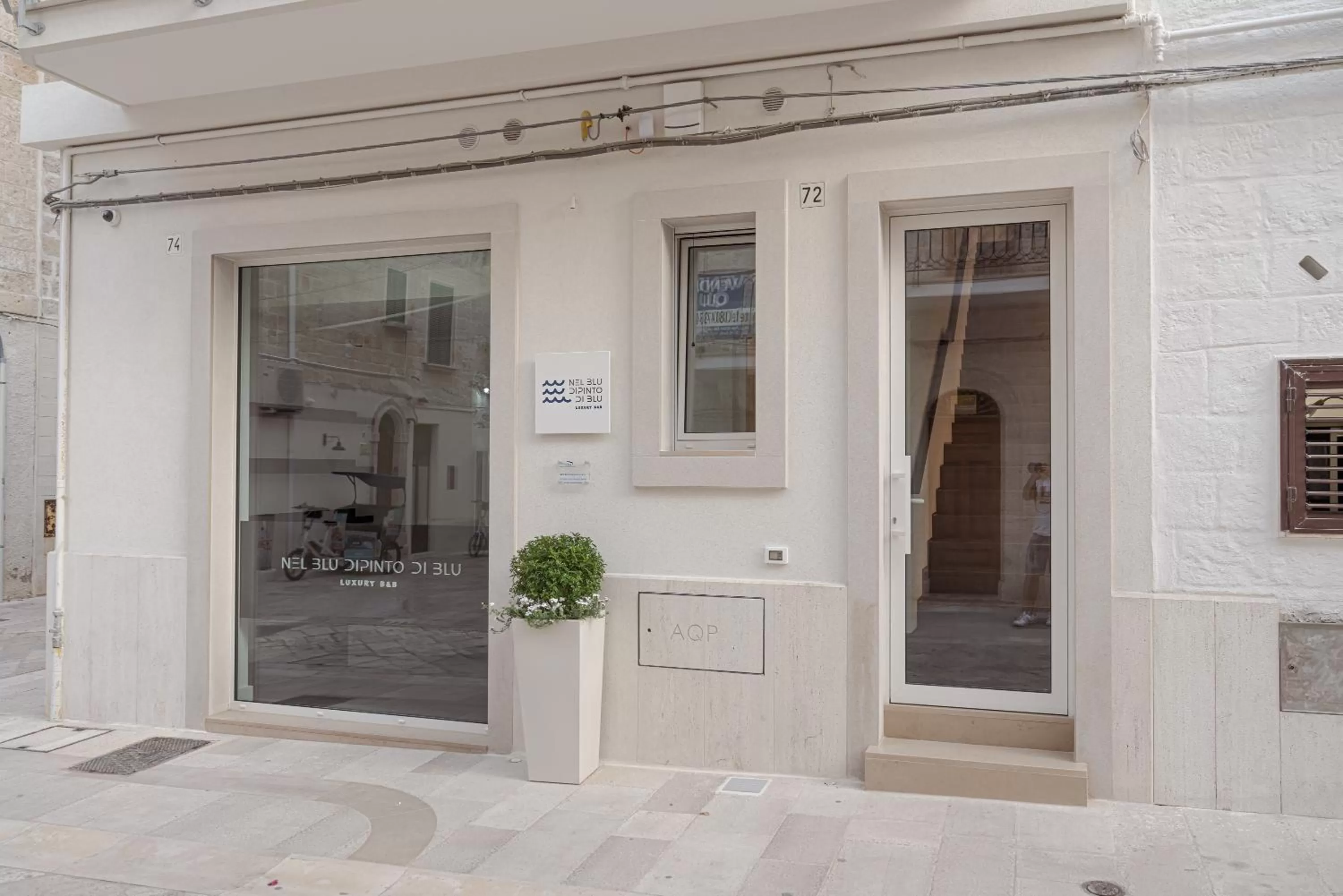 Property building in B&B Nel Blu Dipinto Di Blu