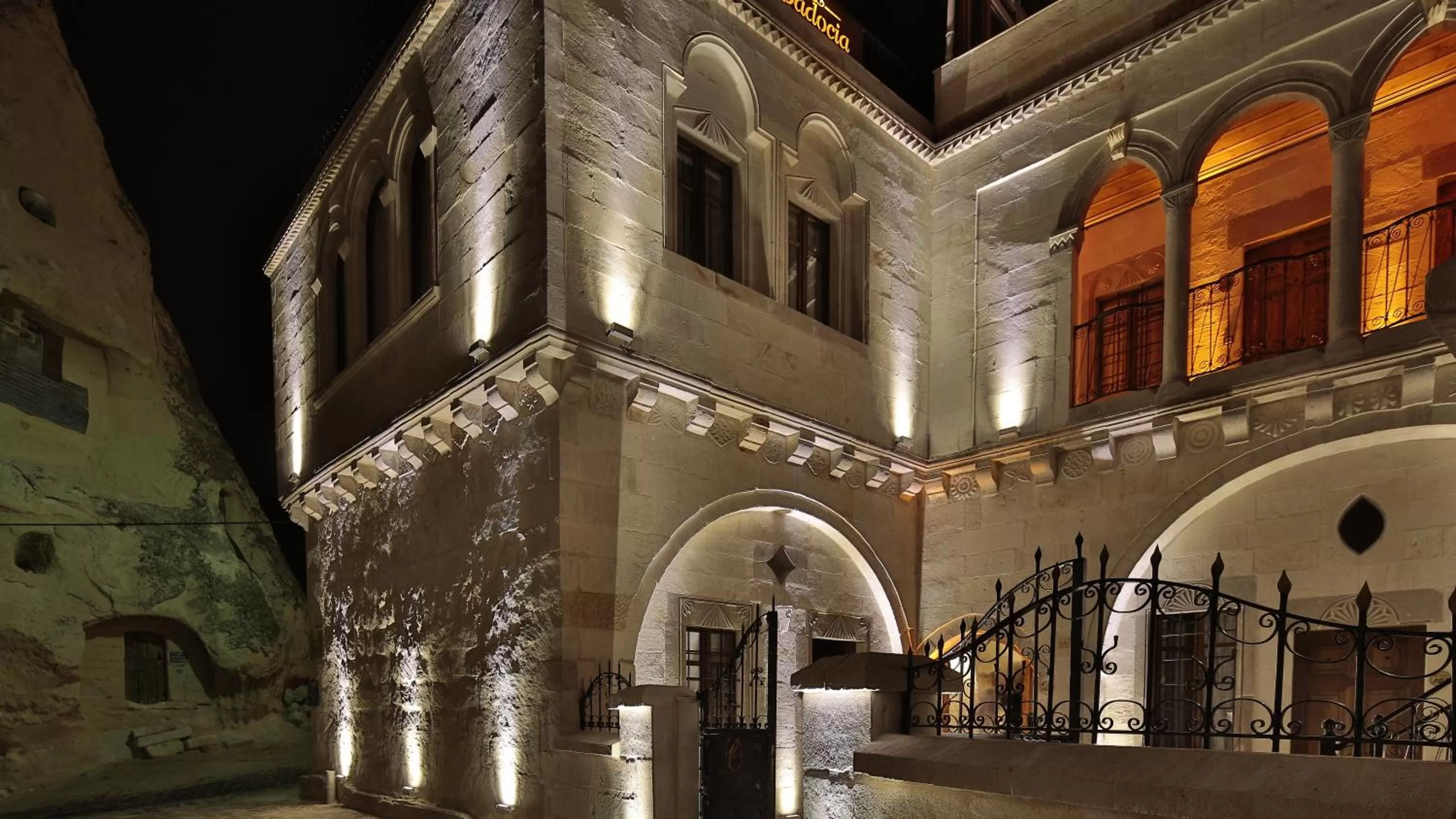 Facade/entrance in Cappadocia Cave Land Hotel