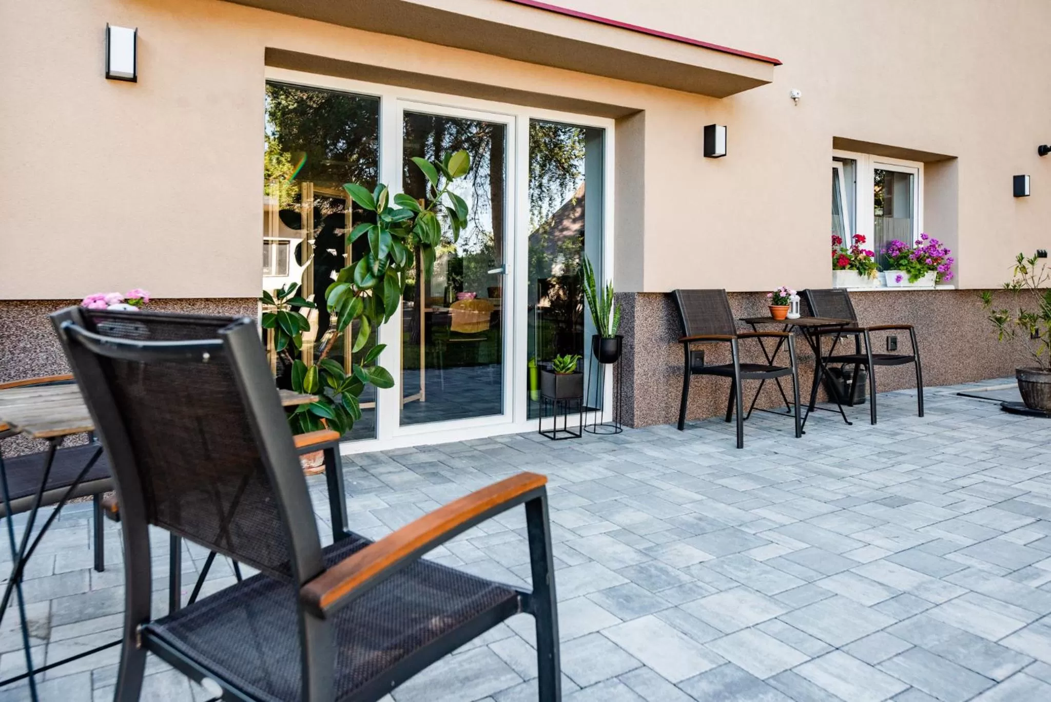 Patio in bergRESORT apartments
