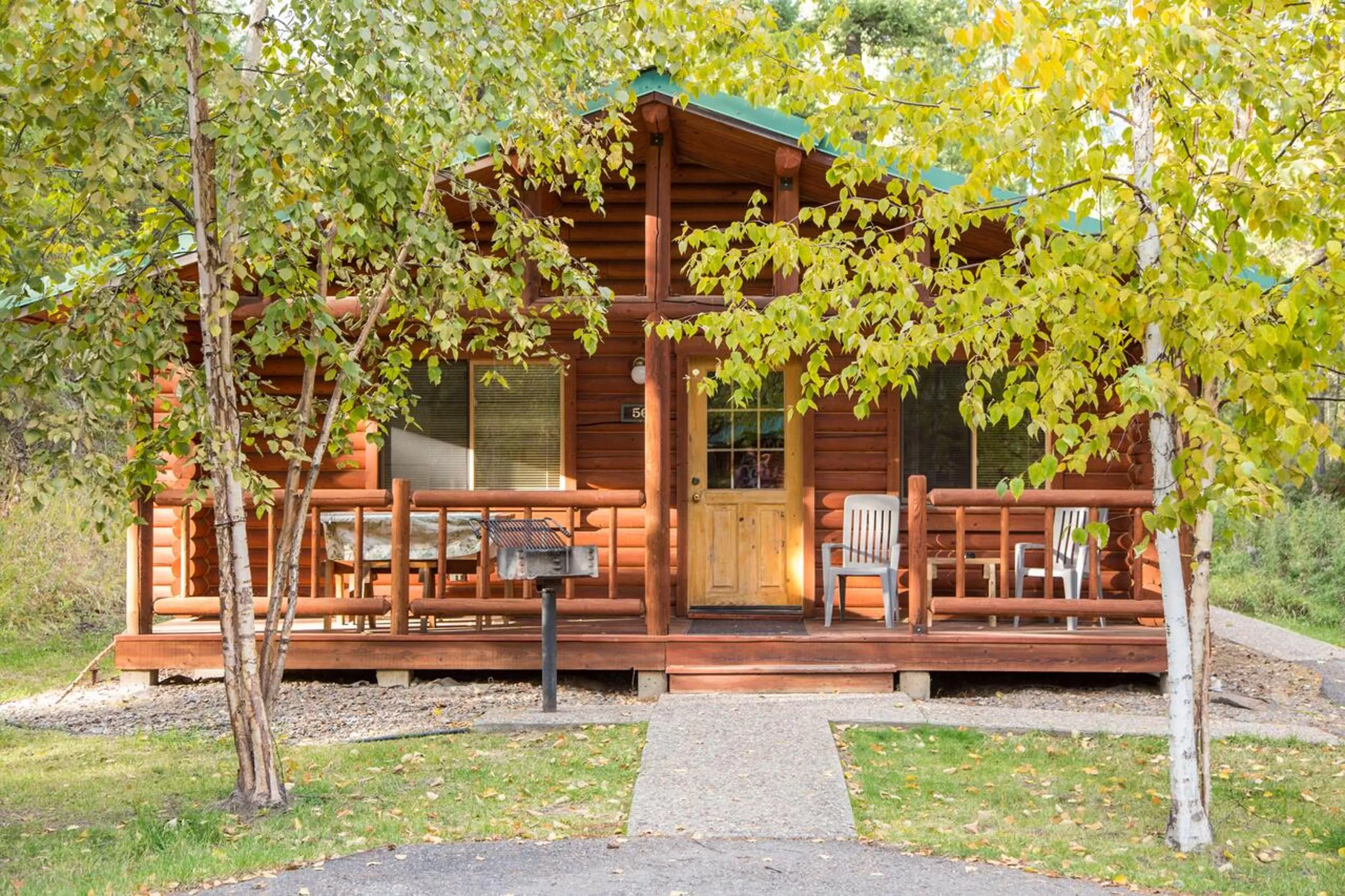 Patio in North Forty Resort