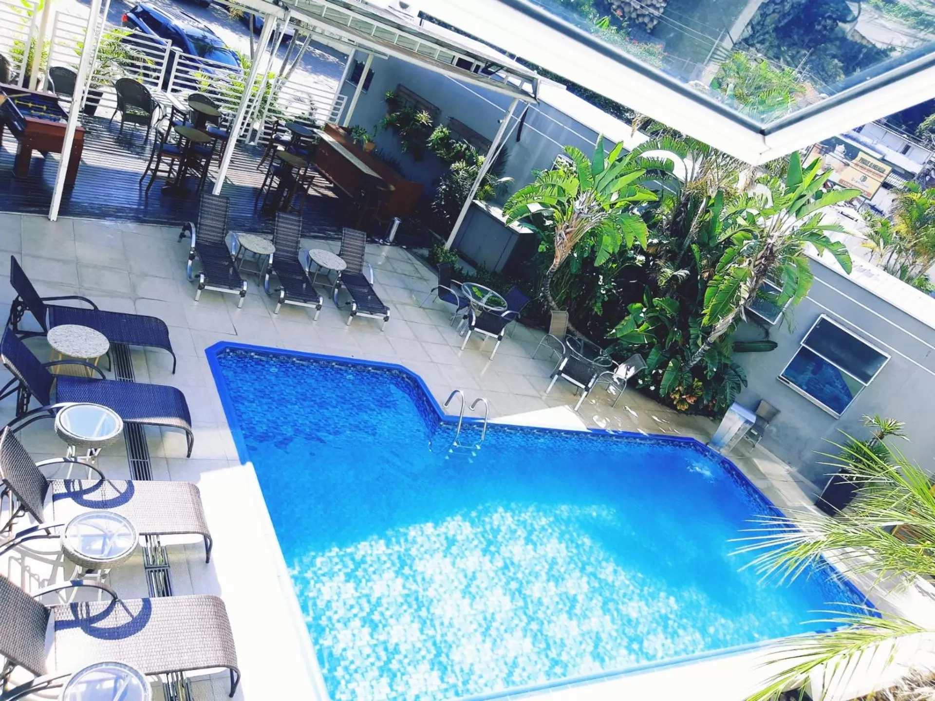 Swimming pool in Hotel Serra de Jundiaí