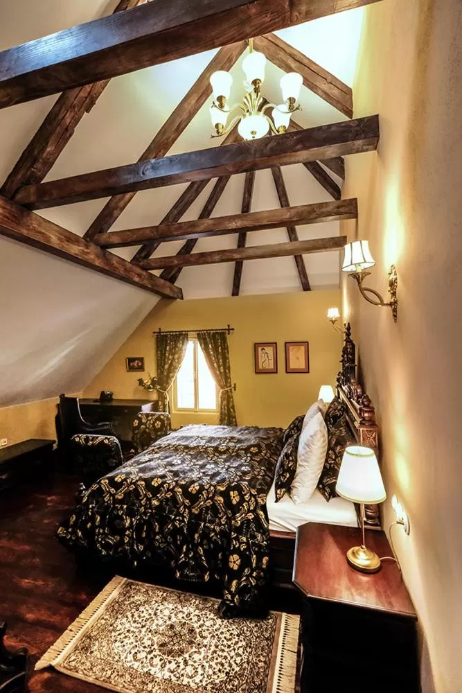 Bedroom, Bed in Hotel Ebersbach