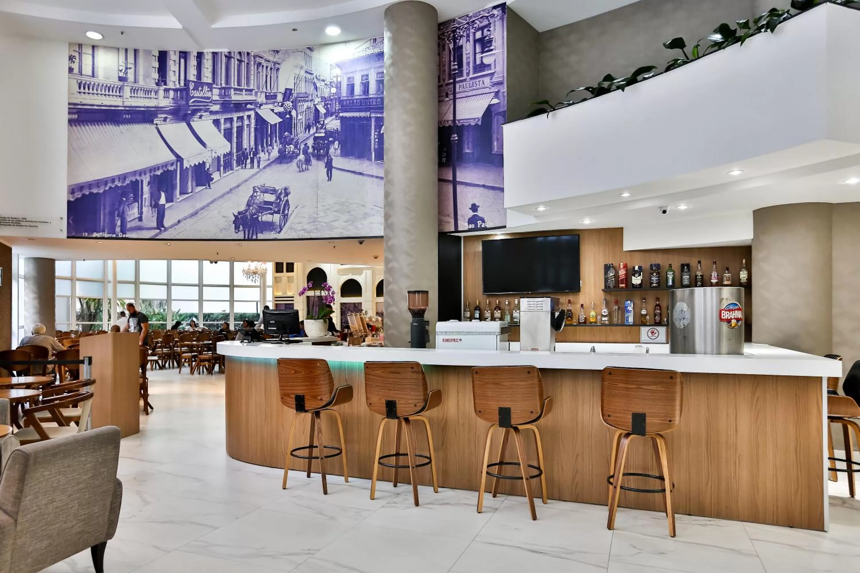 Lounge or bar in Slaviero São Paulo Downtown