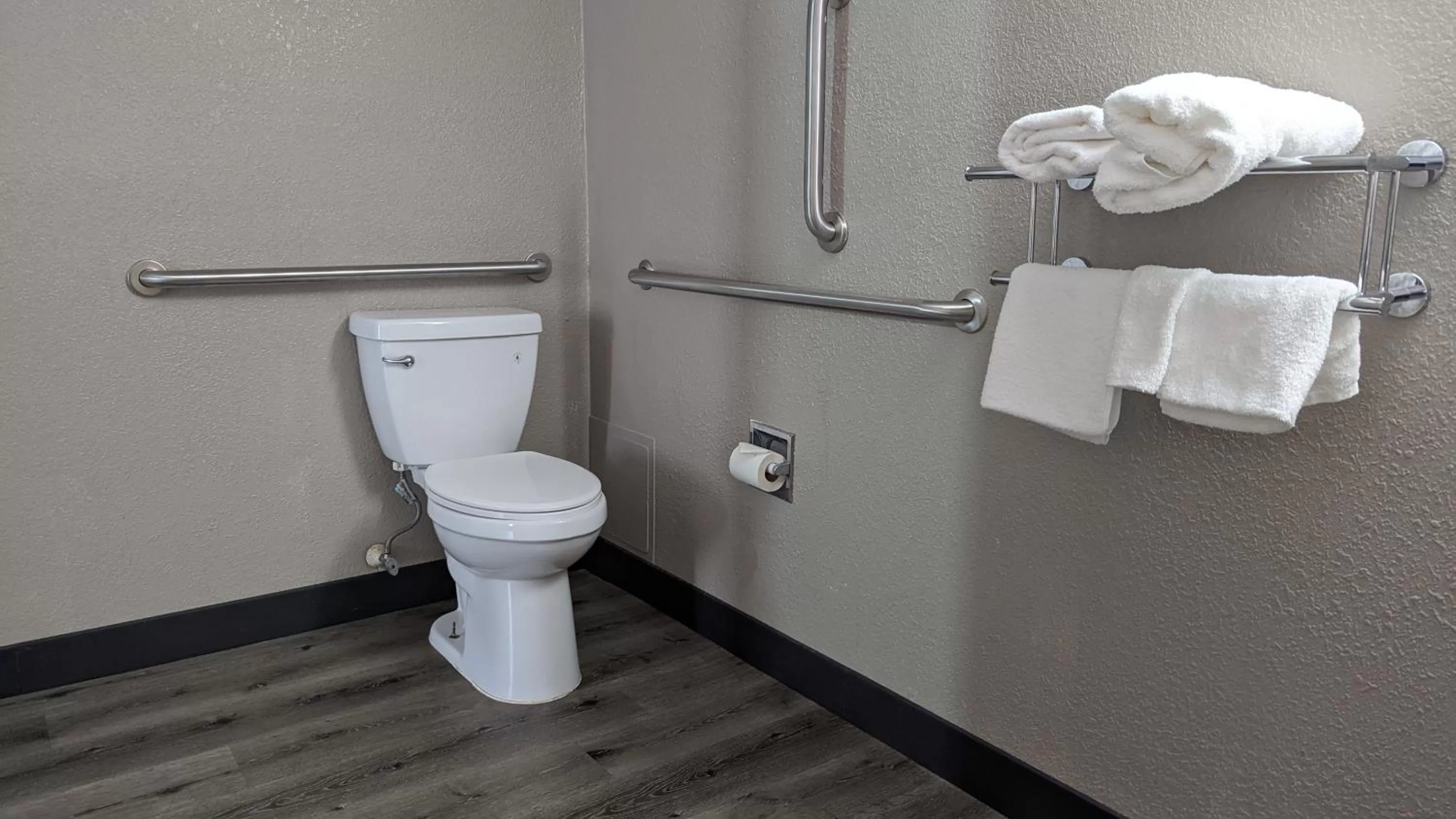 Toilet in Motel 6-Leominster, MA