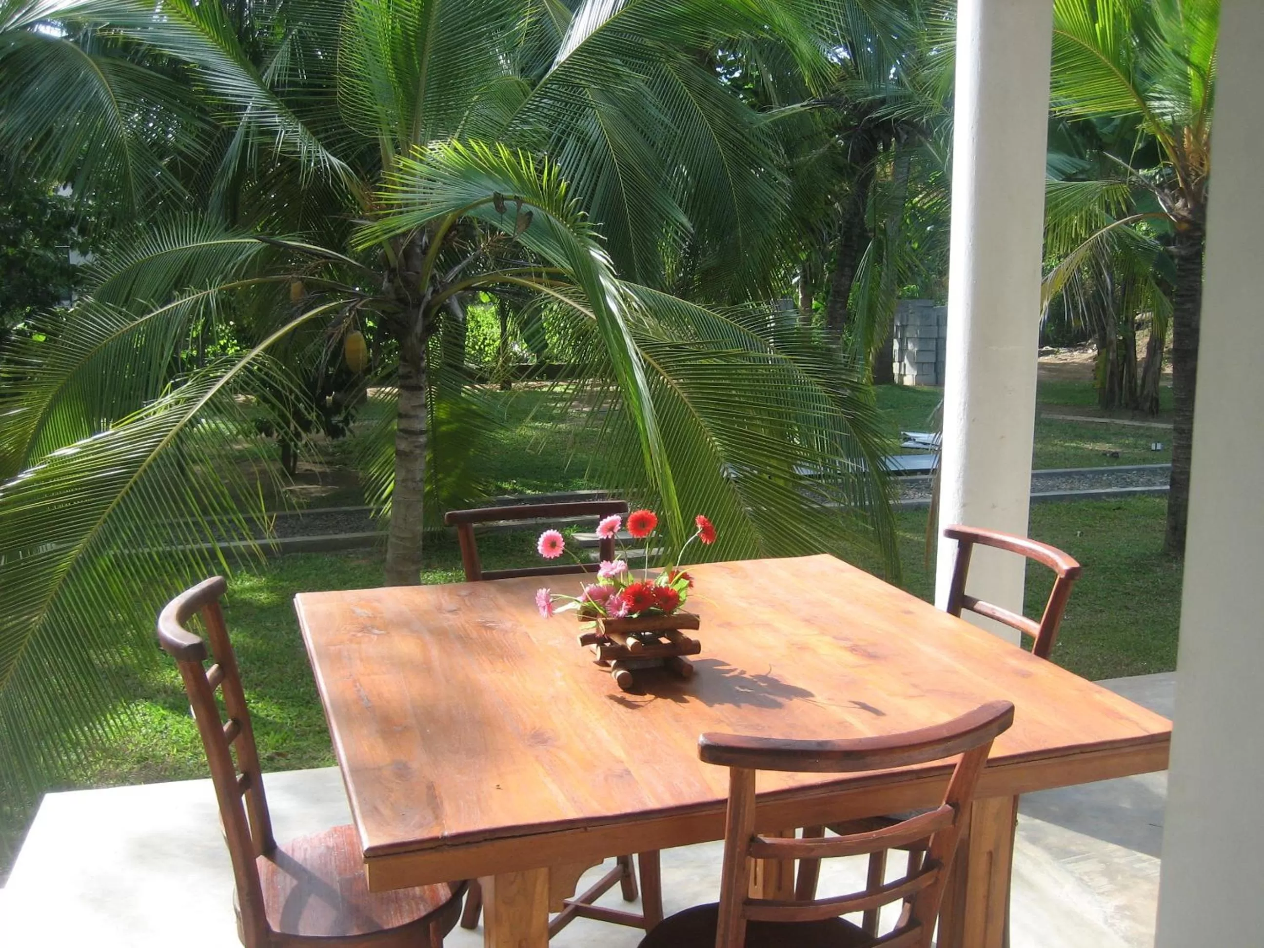 Patio in Liyana Holiday resort