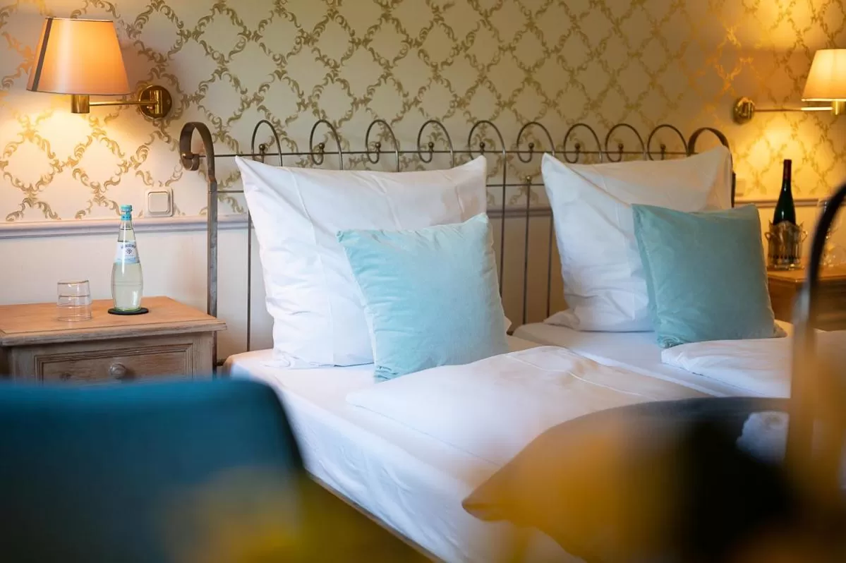Bed in Boutiquehotel Kloster Pfalzel