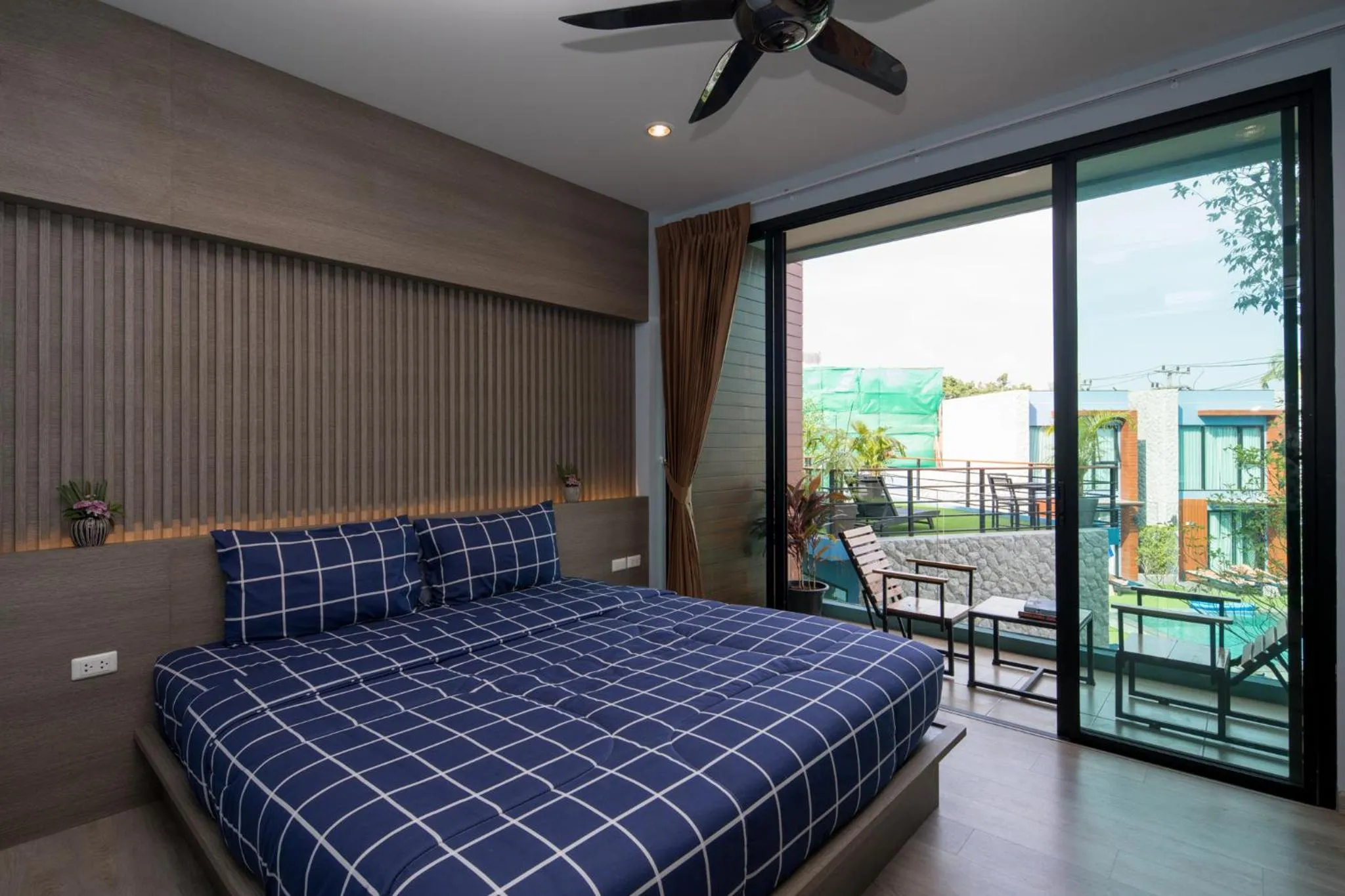 Bedroom, Bed in Peace Blue Naiharn Naturist Resort Phuket SHA Extra Plus
