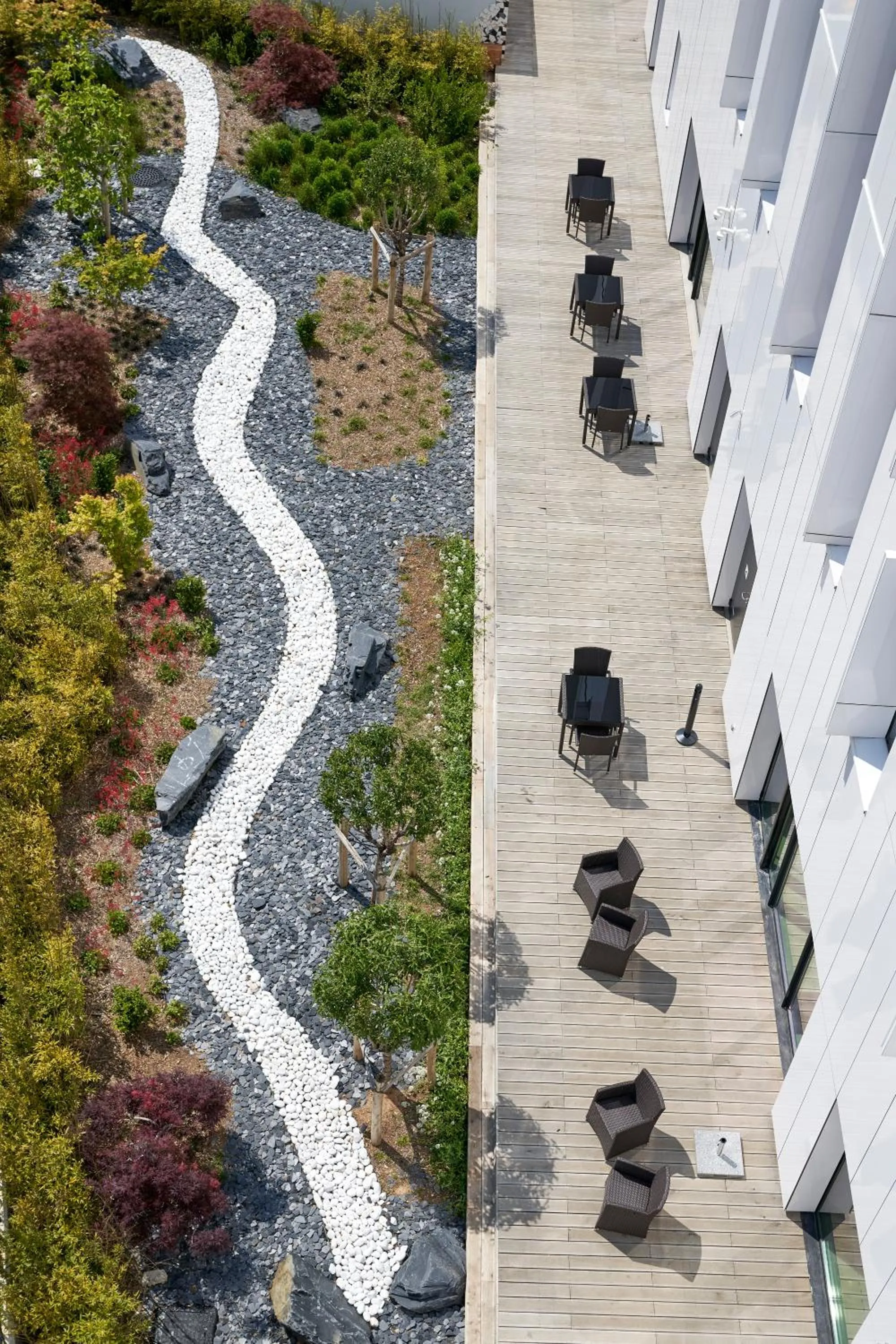 Inner courtyard view in Toyoko INN Marseille Saint Charles