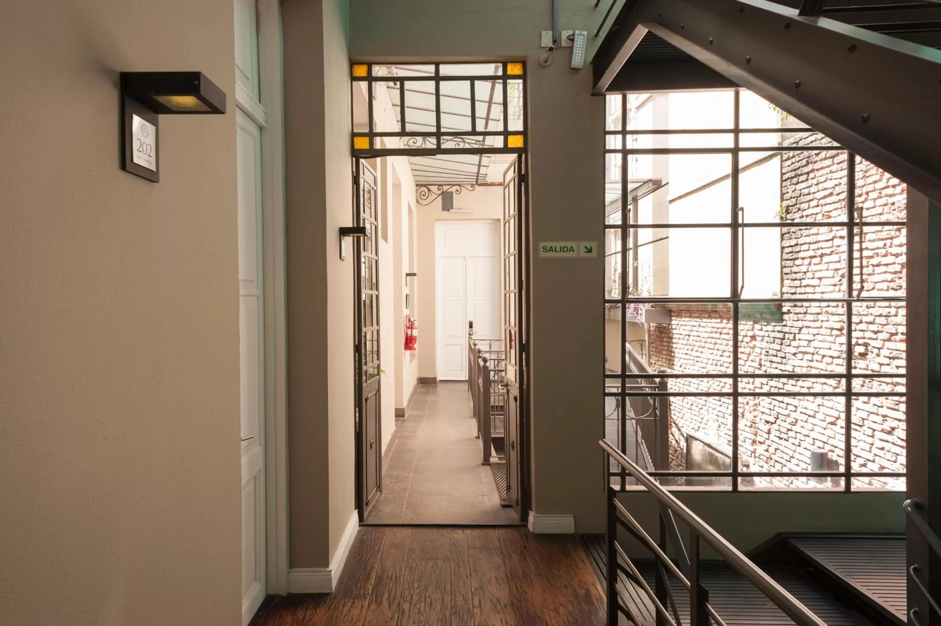 Property building in San Telmo Suites