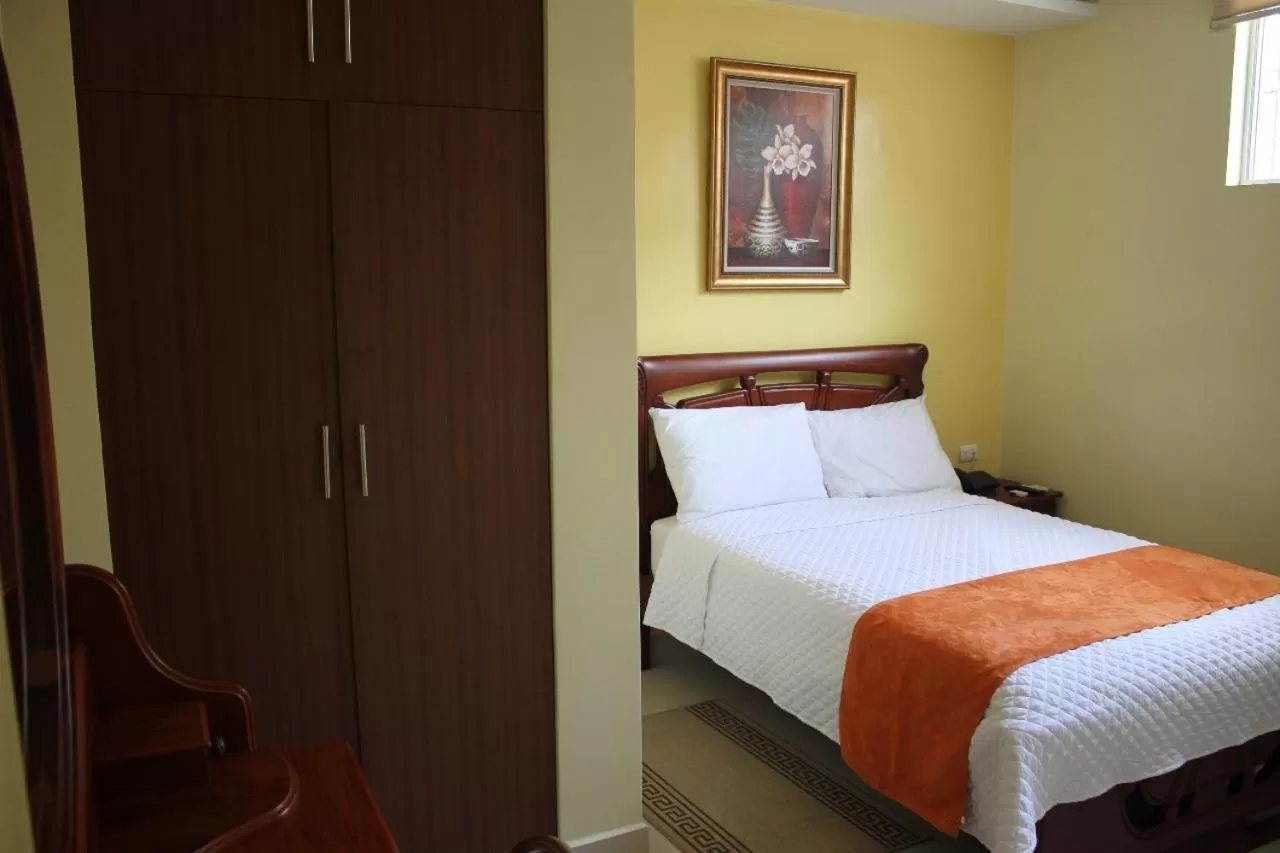 Bed in Hotel Cayapas Esmeraldas