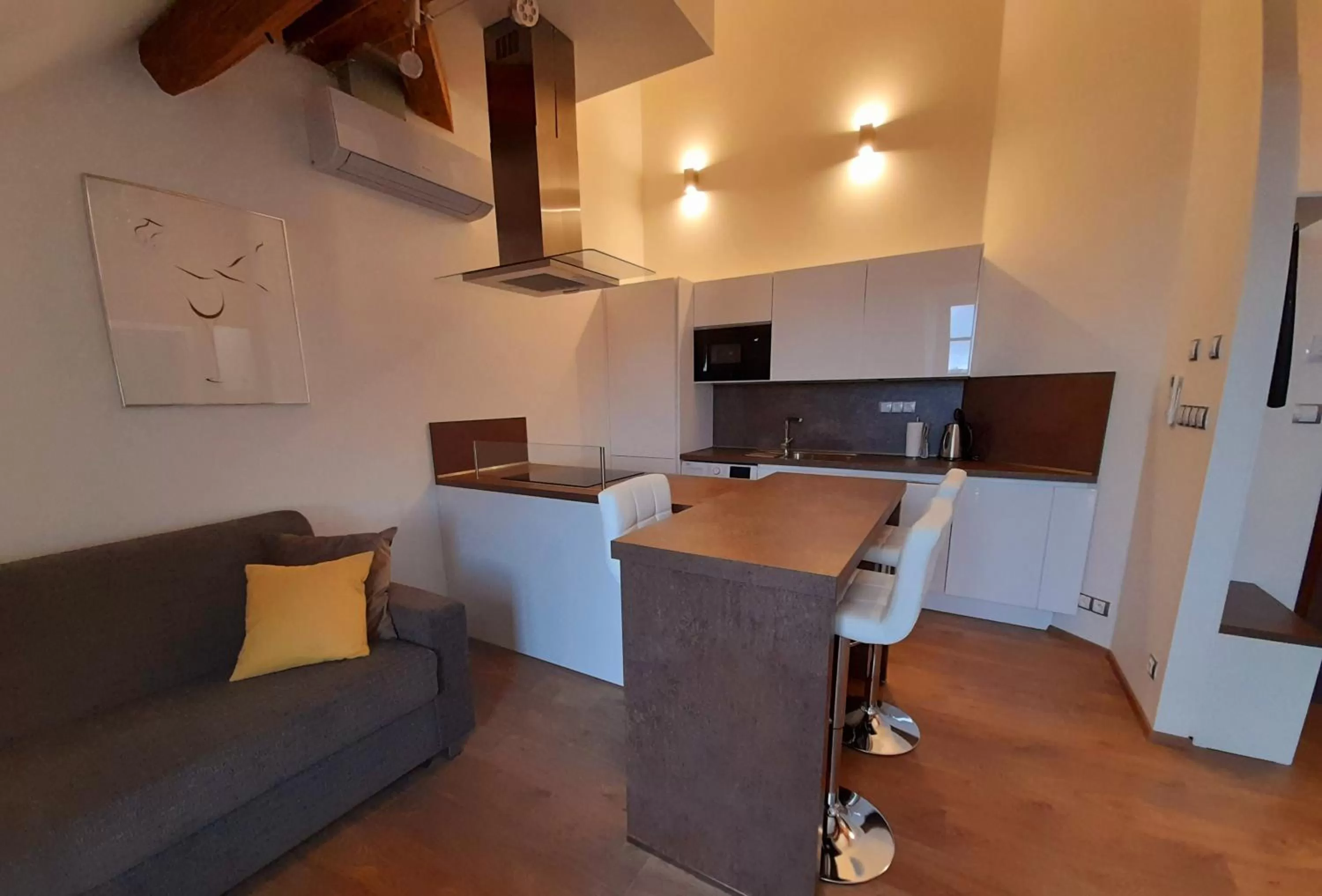 Kitchen/Kitchenette in Residence Mariánská