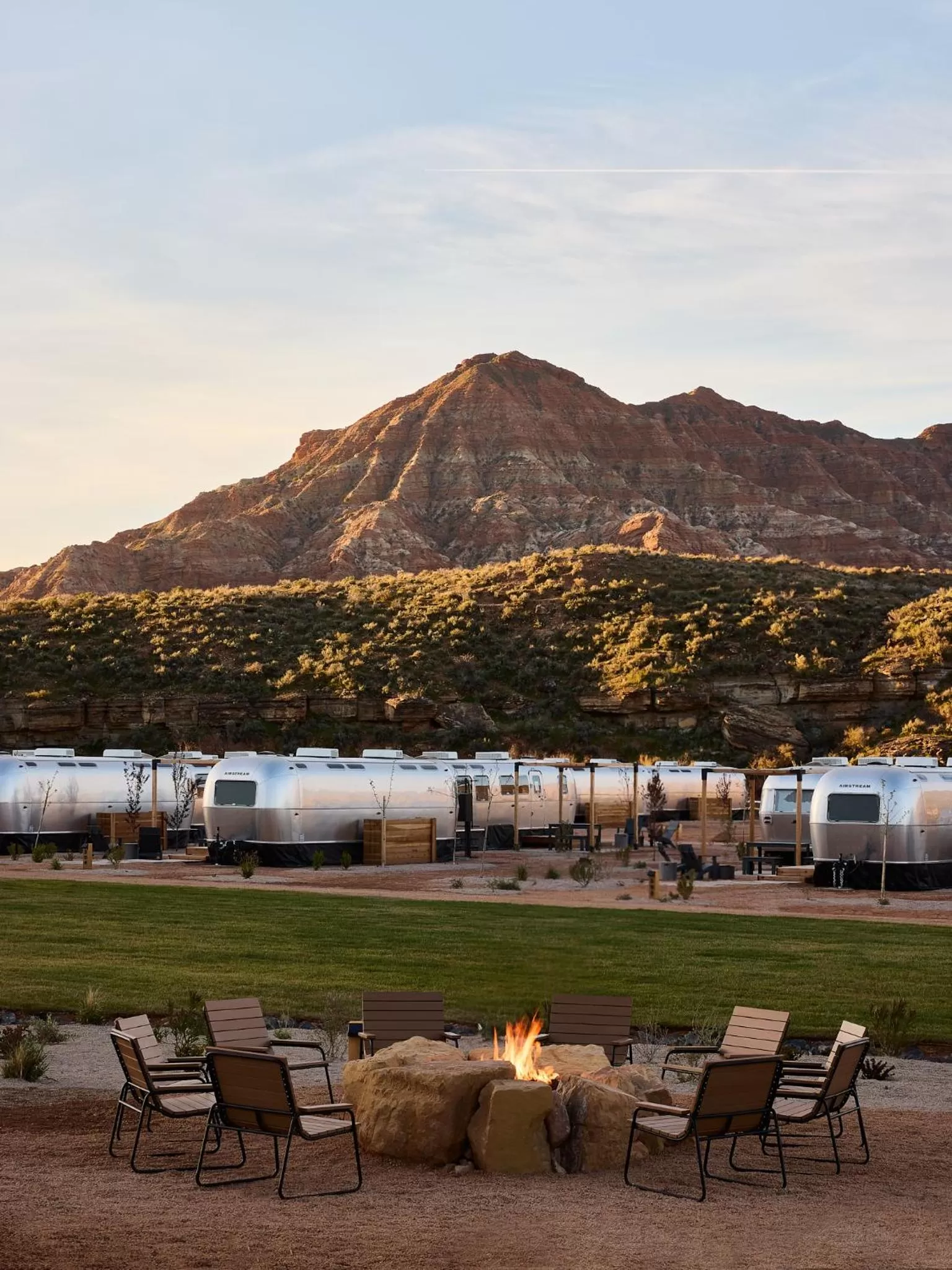 View (from property/room) in AutoCamp Zion