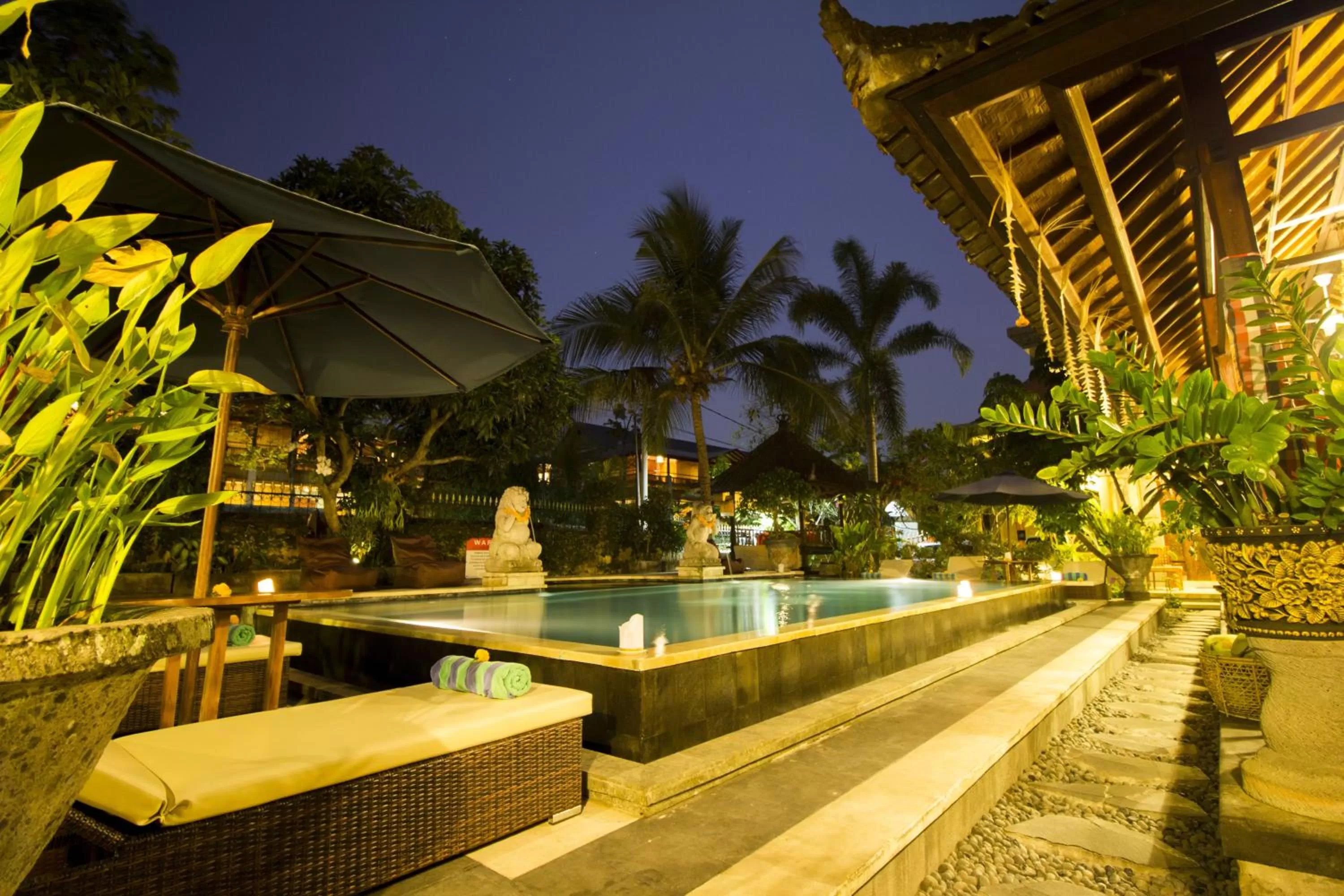 Swimming pool in Ubud Aura Retreat