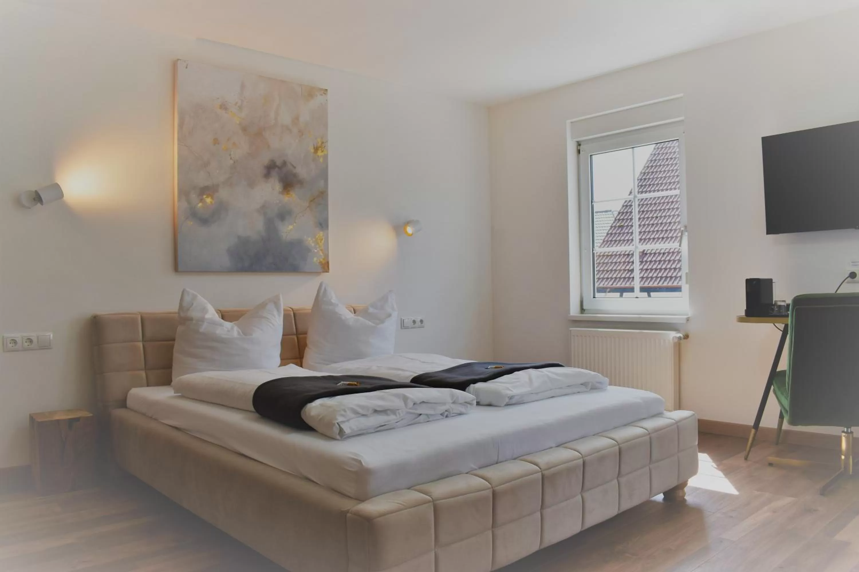 Bed in Black Forest Hotel Kappel-Grafenhausen