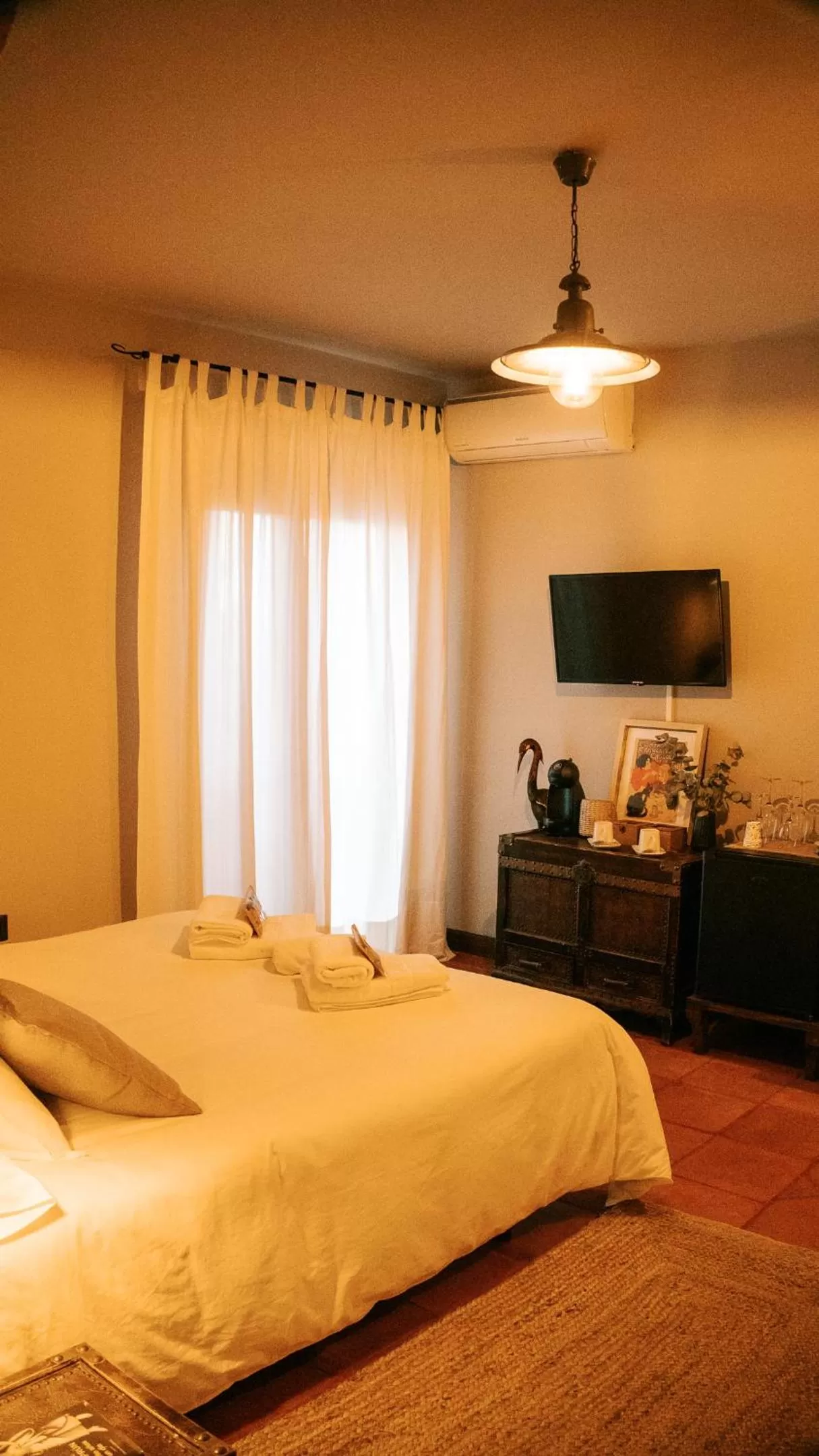 Bed in Hospedería Ballesteros