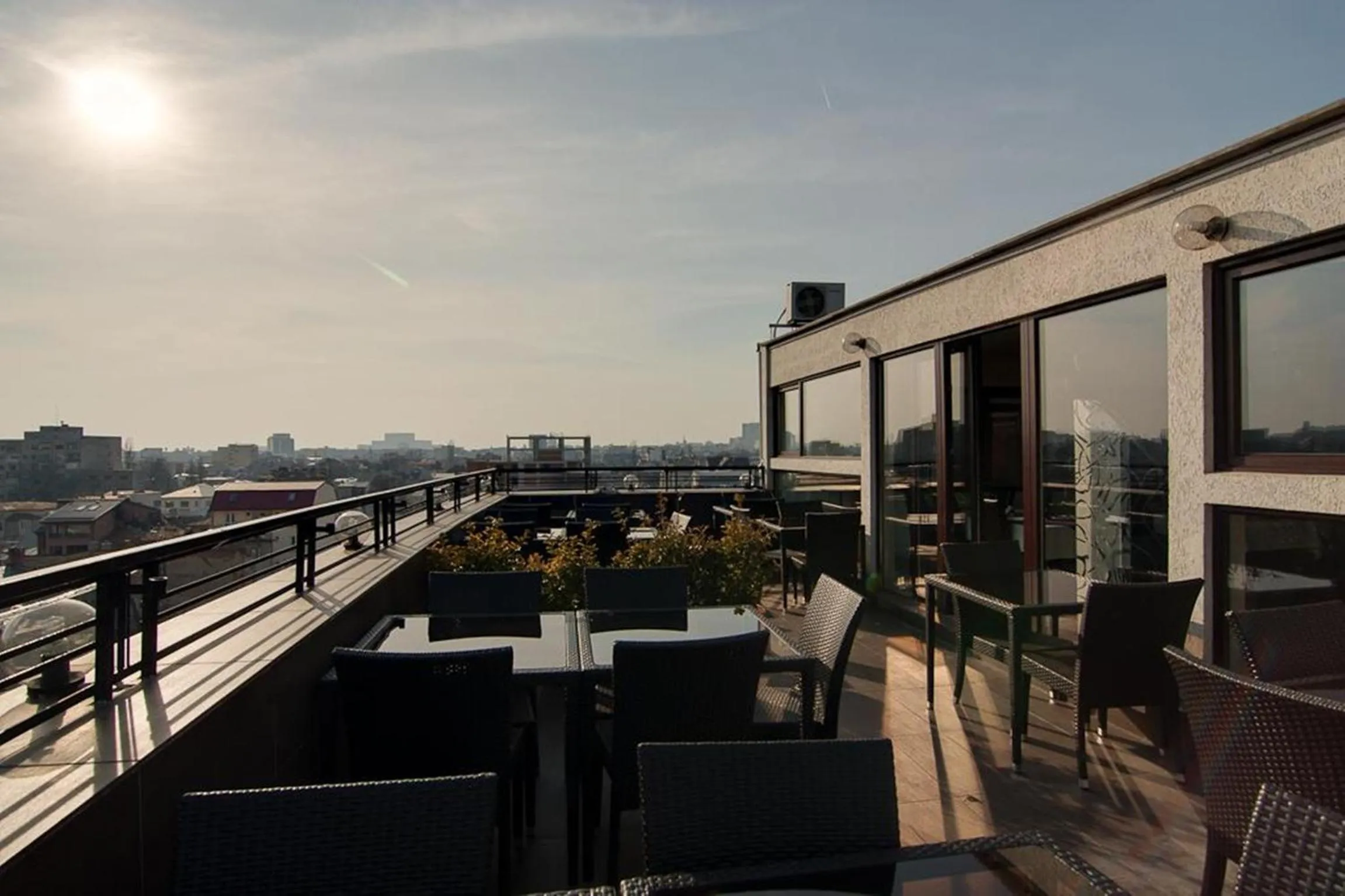 Balcony/Terrace in Hotel Razvan