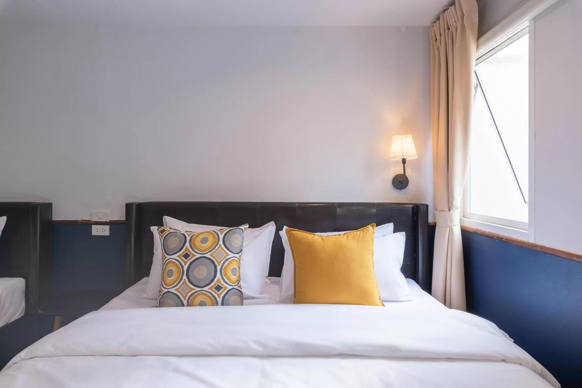 Bed in The Mellow Pillow Hotel @ Chiang Mai Gate