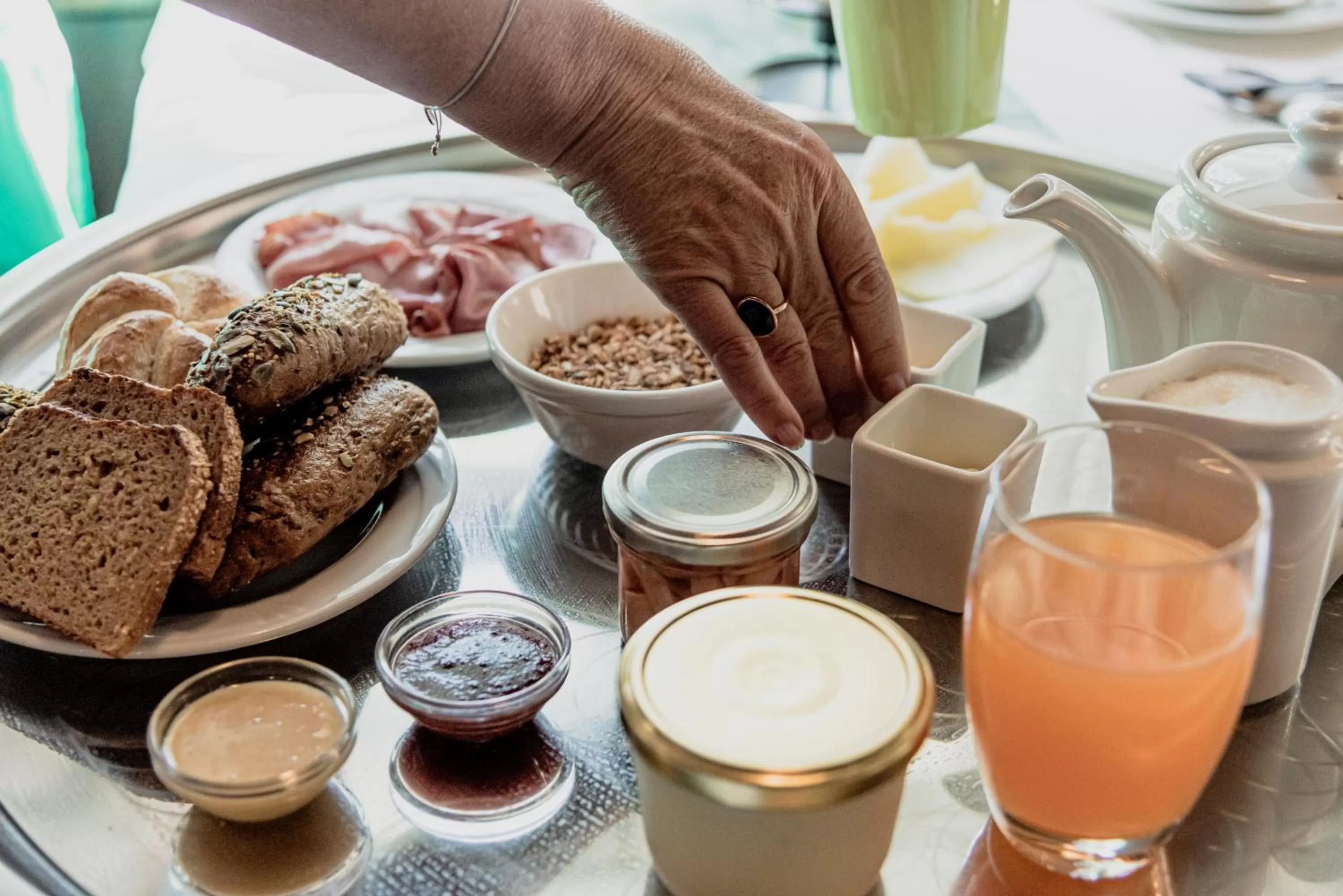 Food and drinks in Wohlfühlhotel Goiserer Mühle