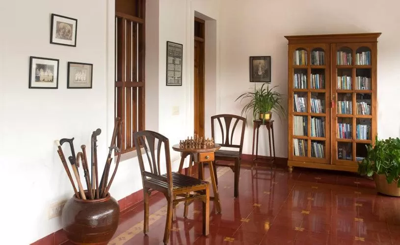Library in The Bangala Chettinad