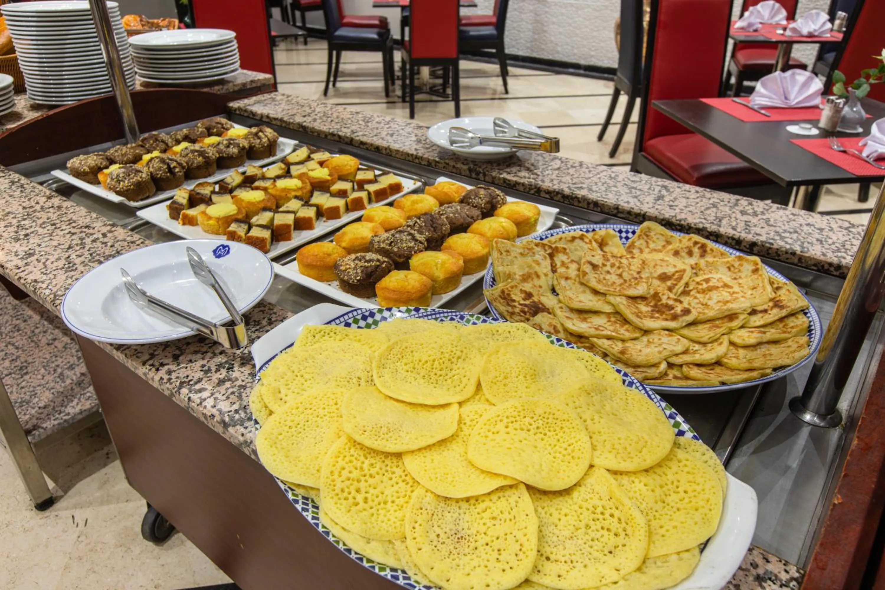 Continental breakfast in Hotel Meriem Marrakech