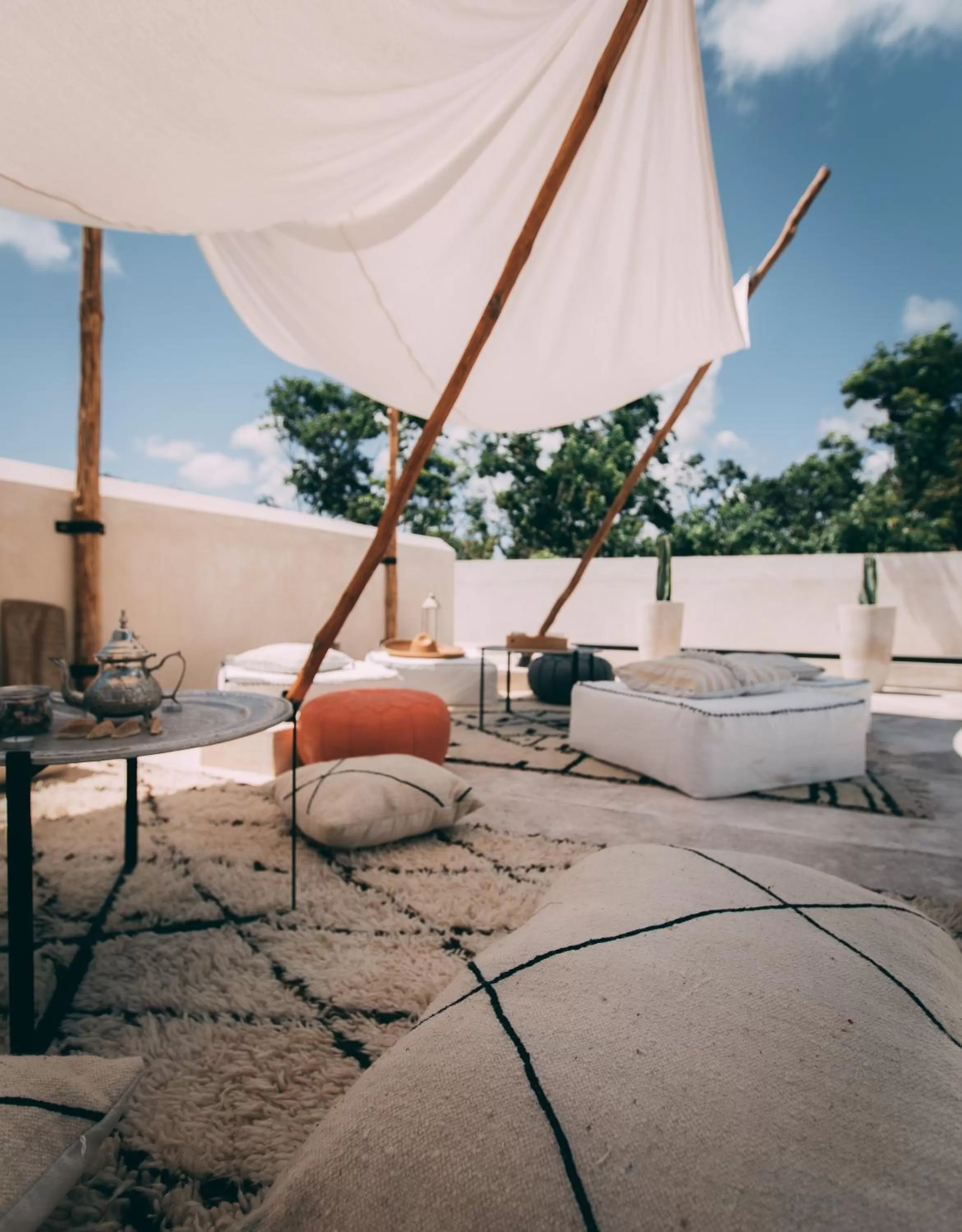 Patio in Ambre & Epices Jungle Hotel & Spa