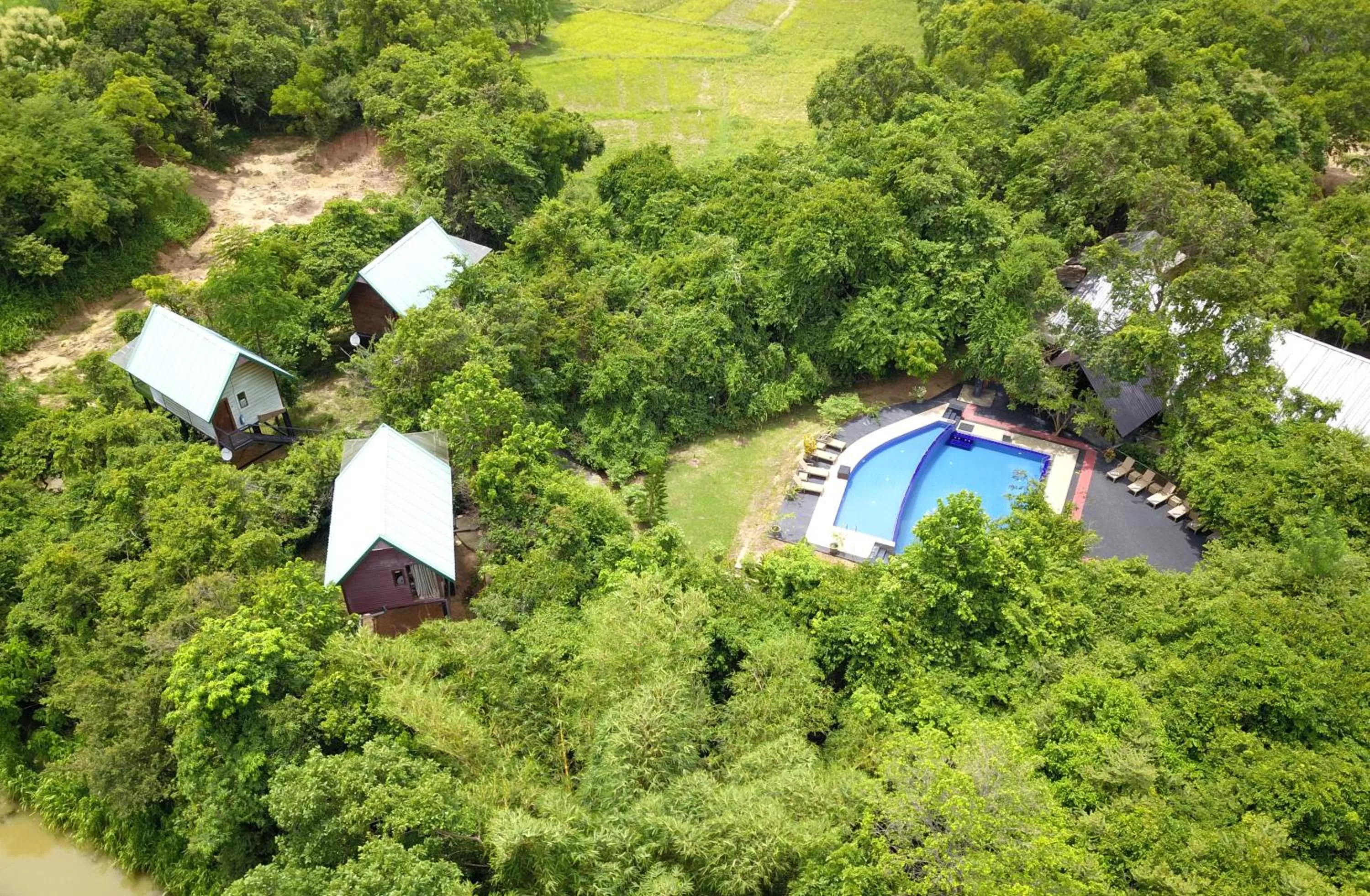 Garden view in Nice Place Resort