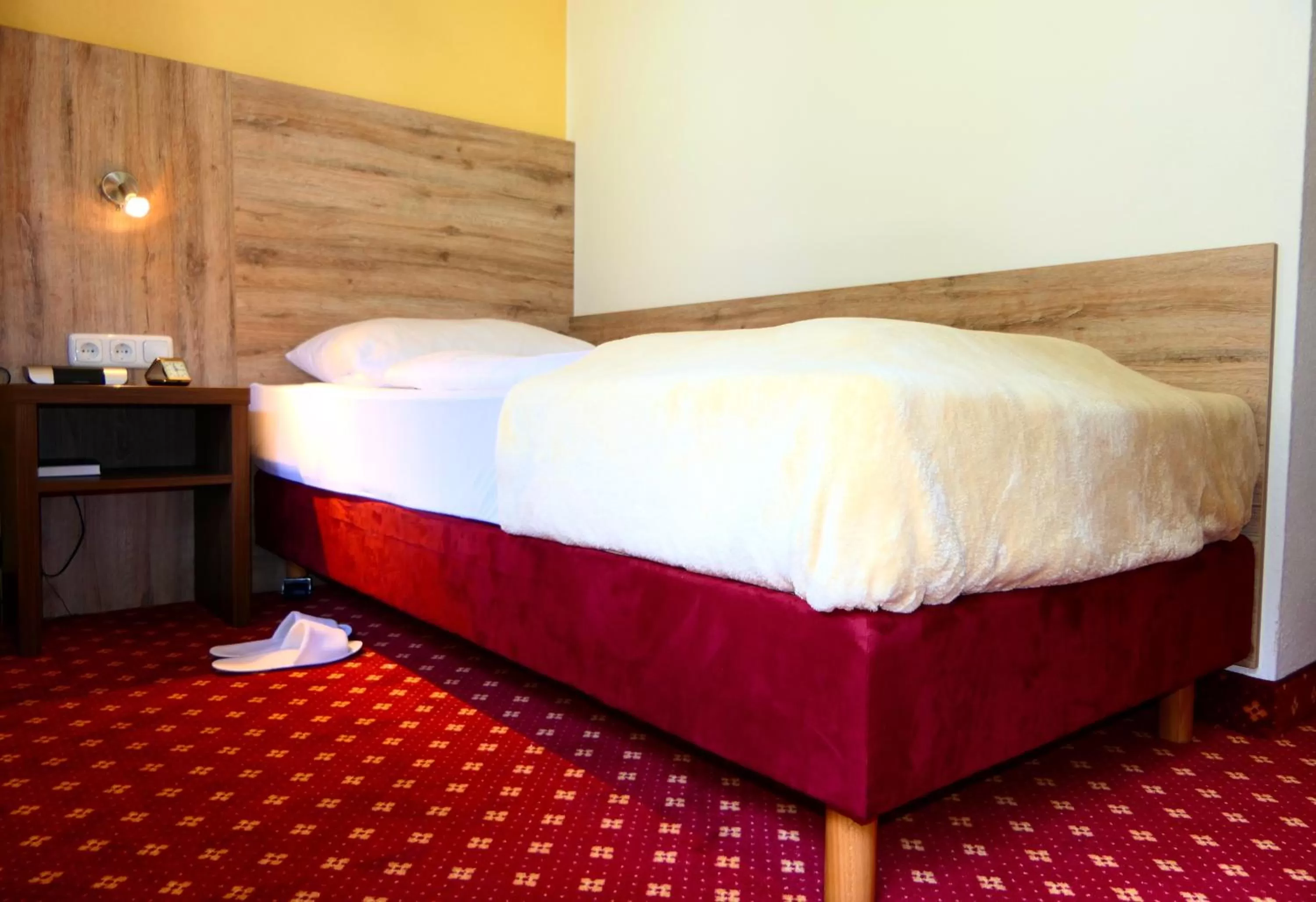 Bed in Hotel Christel