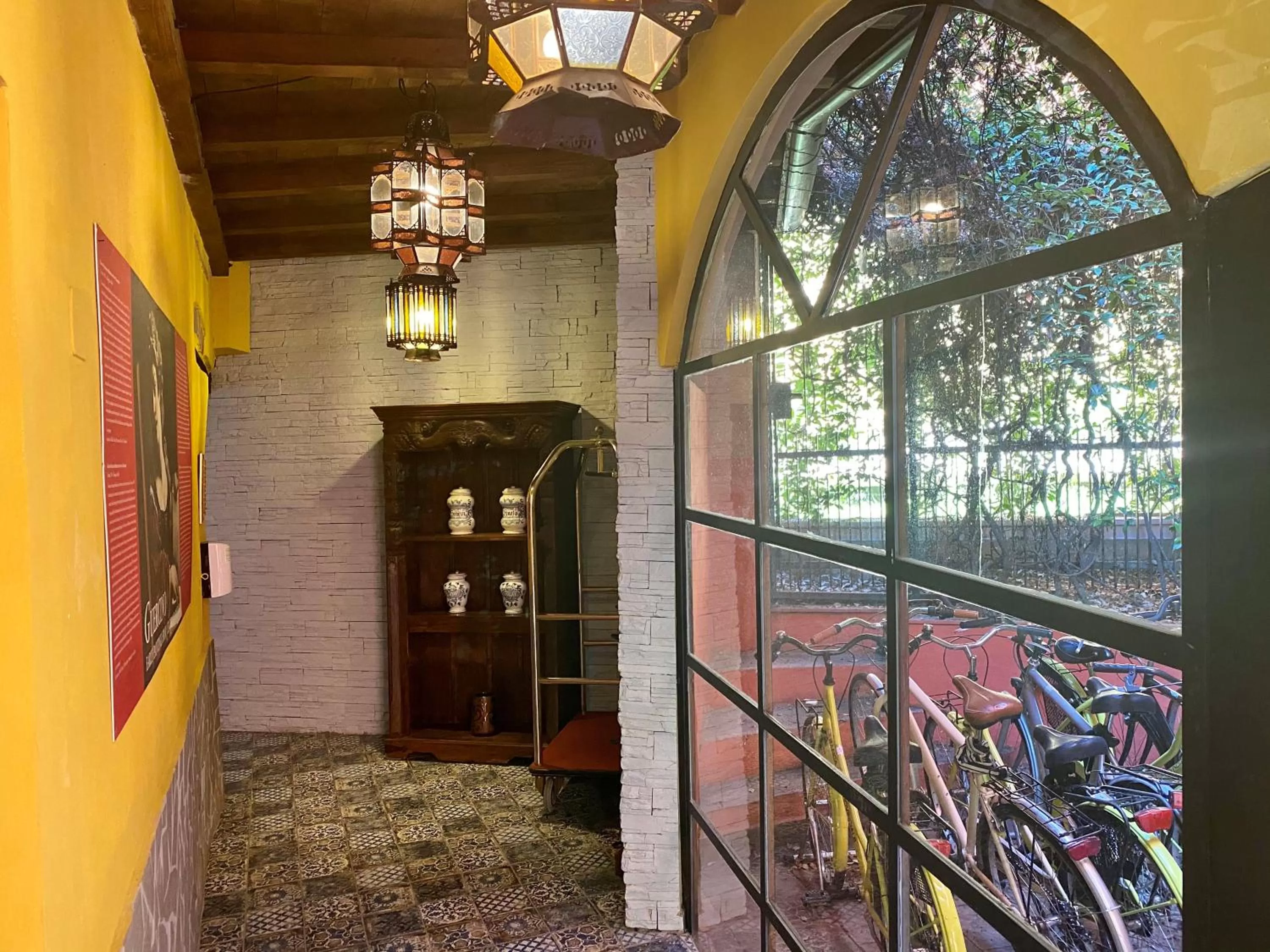 Floor plan in Hotel Il Guercino