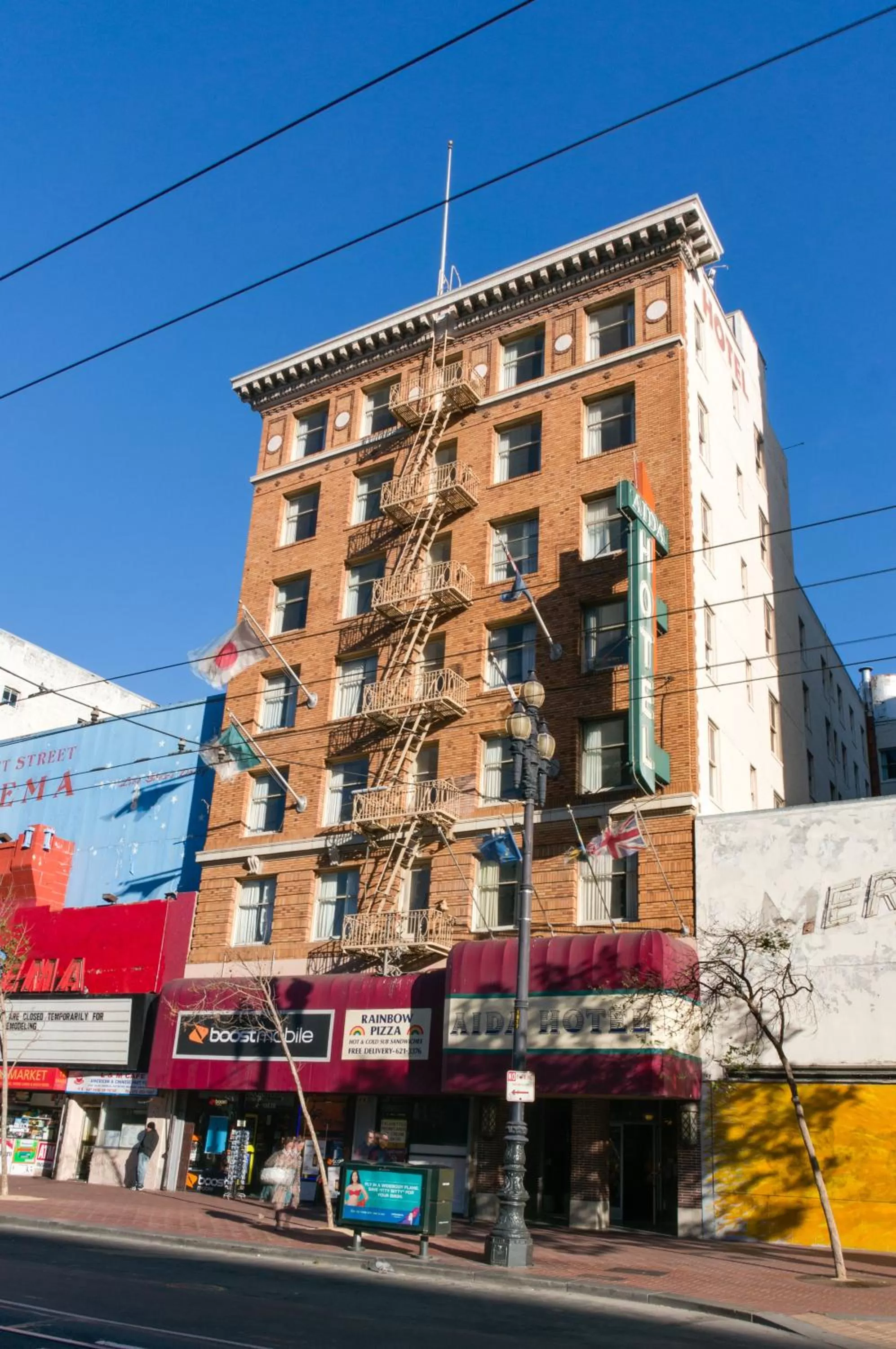 Facade/entrance in Aida Plaza Hotel
