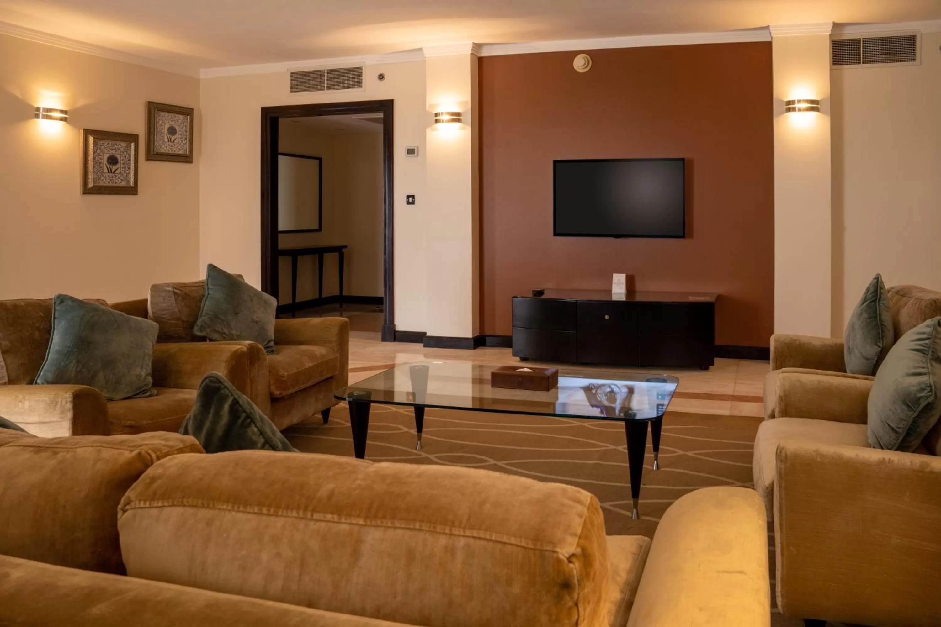 Seating area in Danat Al Ain Resort