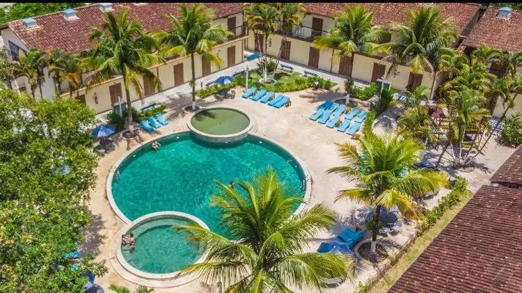 Bird's eye view, Pool View in Pousada Ilha Vitoria