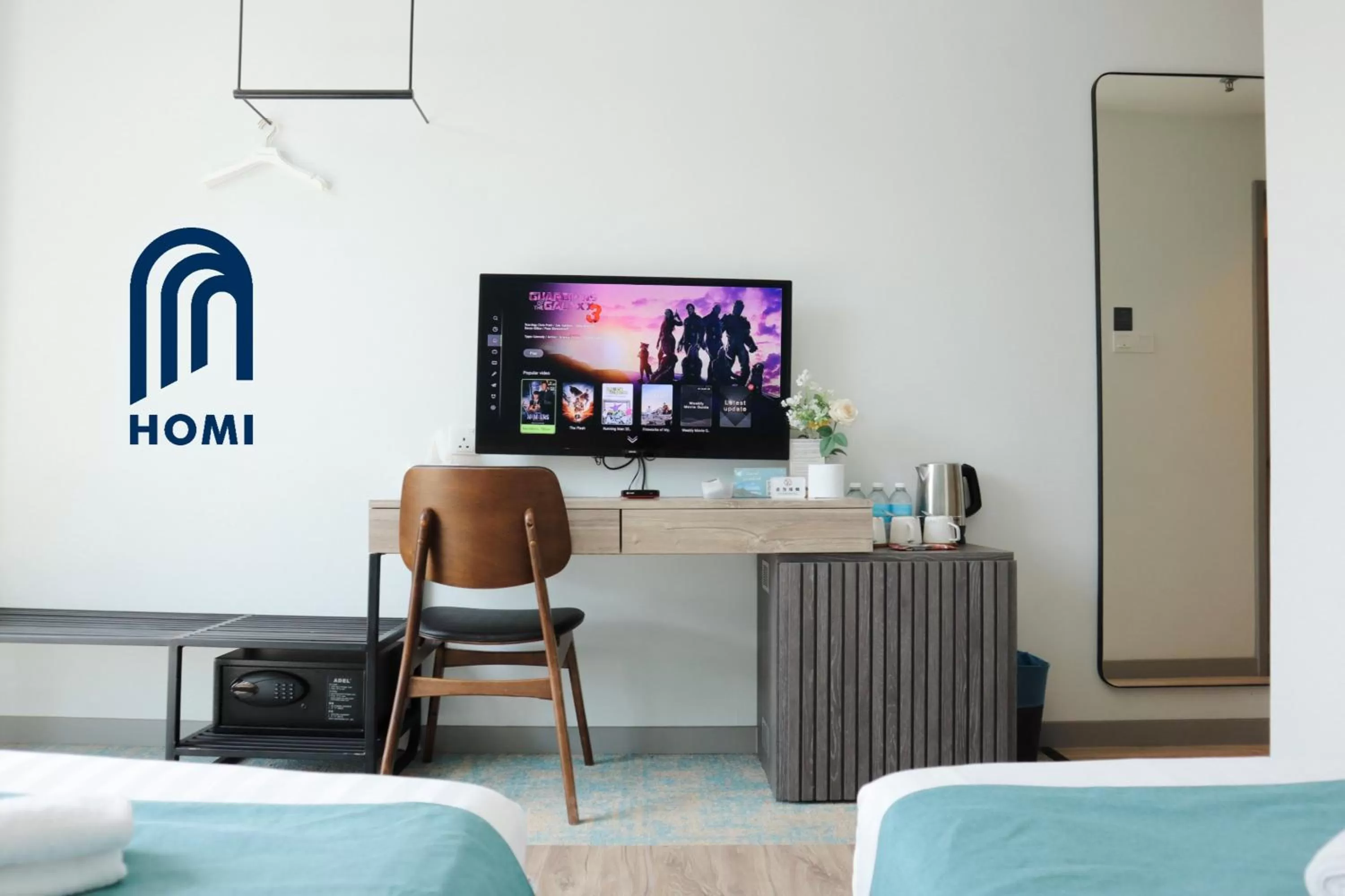 TV and multimedia, Bed in Homi Breeze at Sutera Avenue 和逸微风