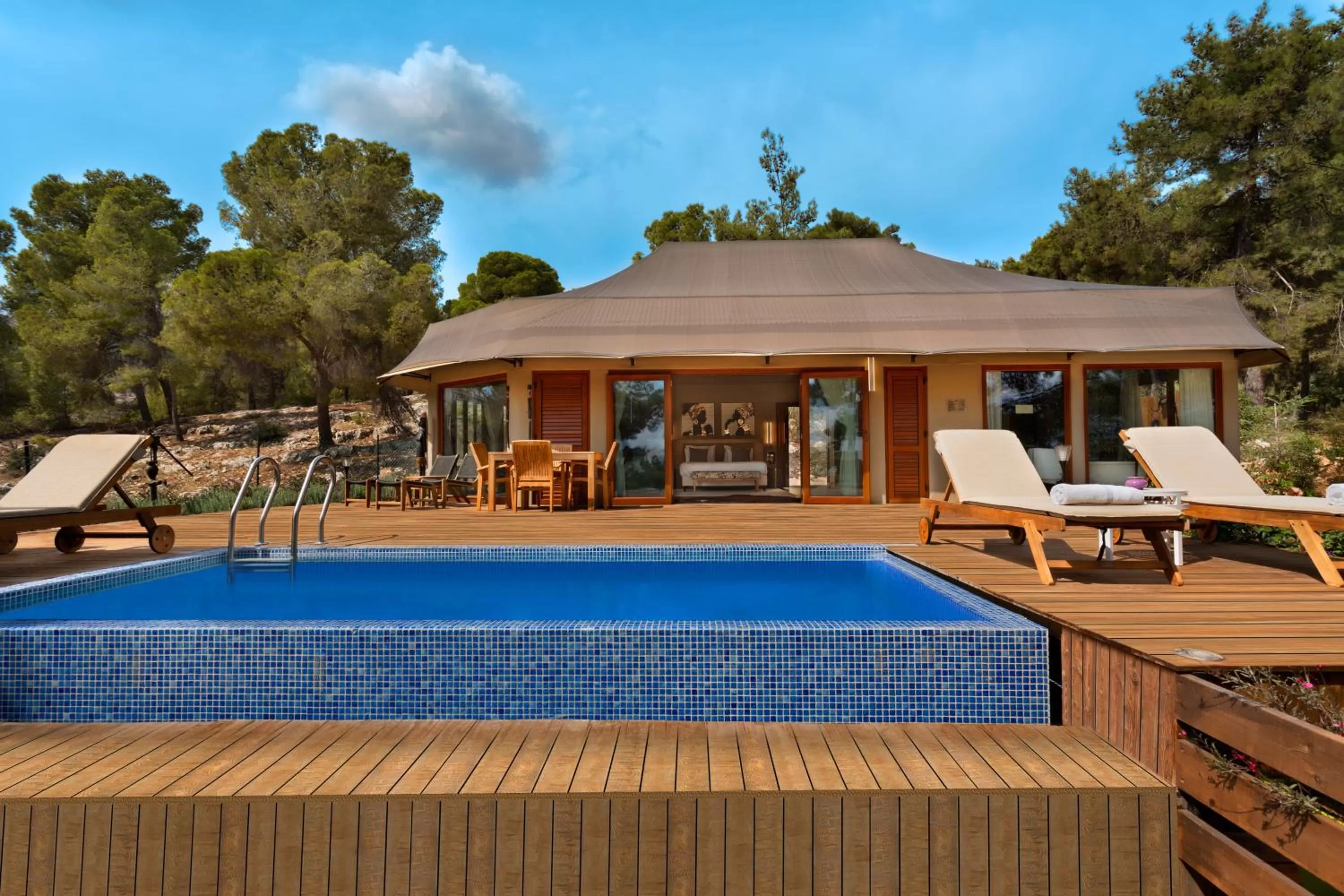 Balcony/Terrace in Herbert Samuel Bayit Bagalil Boutique