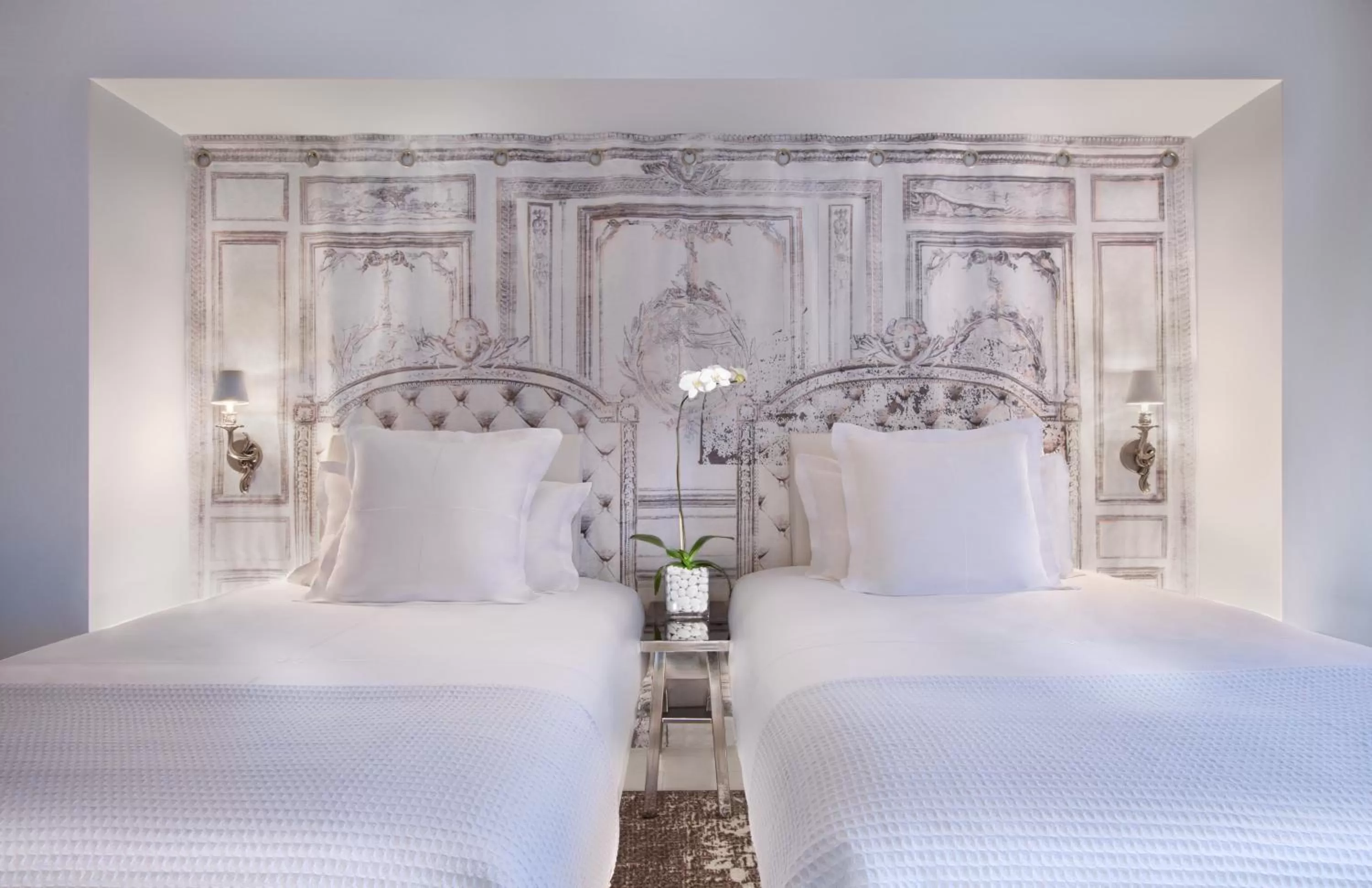 Bed in SLS South Beach