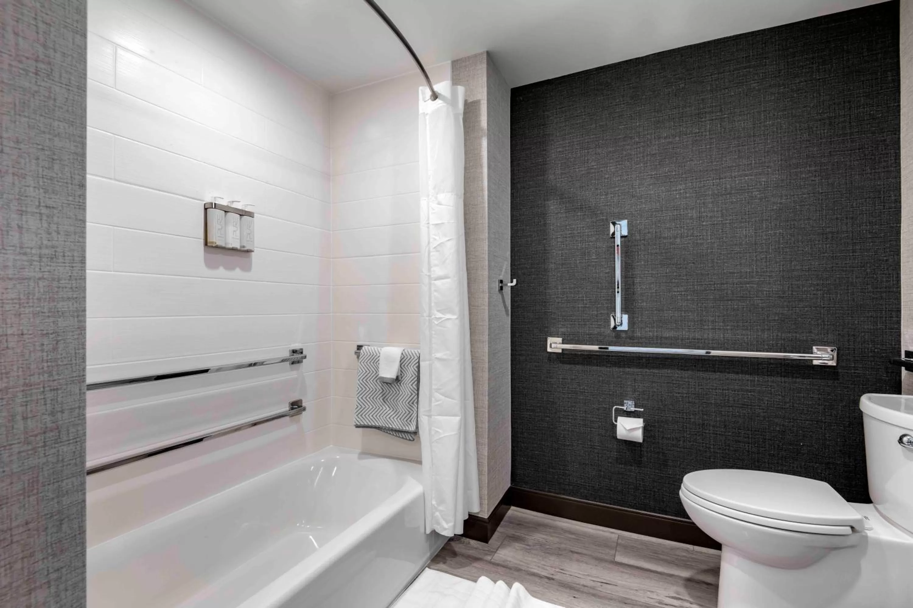 Shower in Cambria Hotel Portland Downtown Old Port