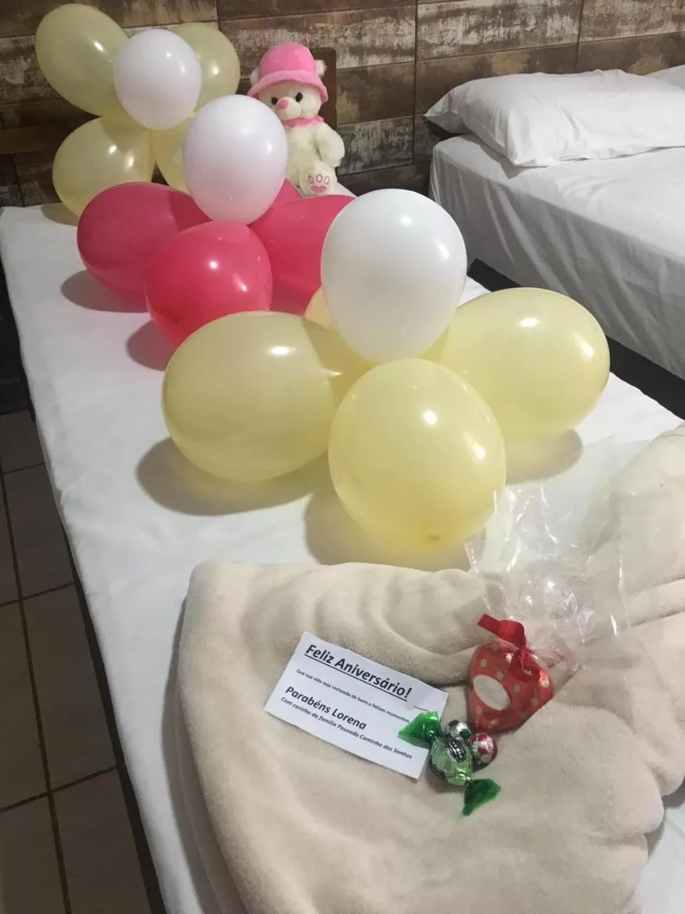 Decorative detail in Pousada Caminho Dos Sonhos