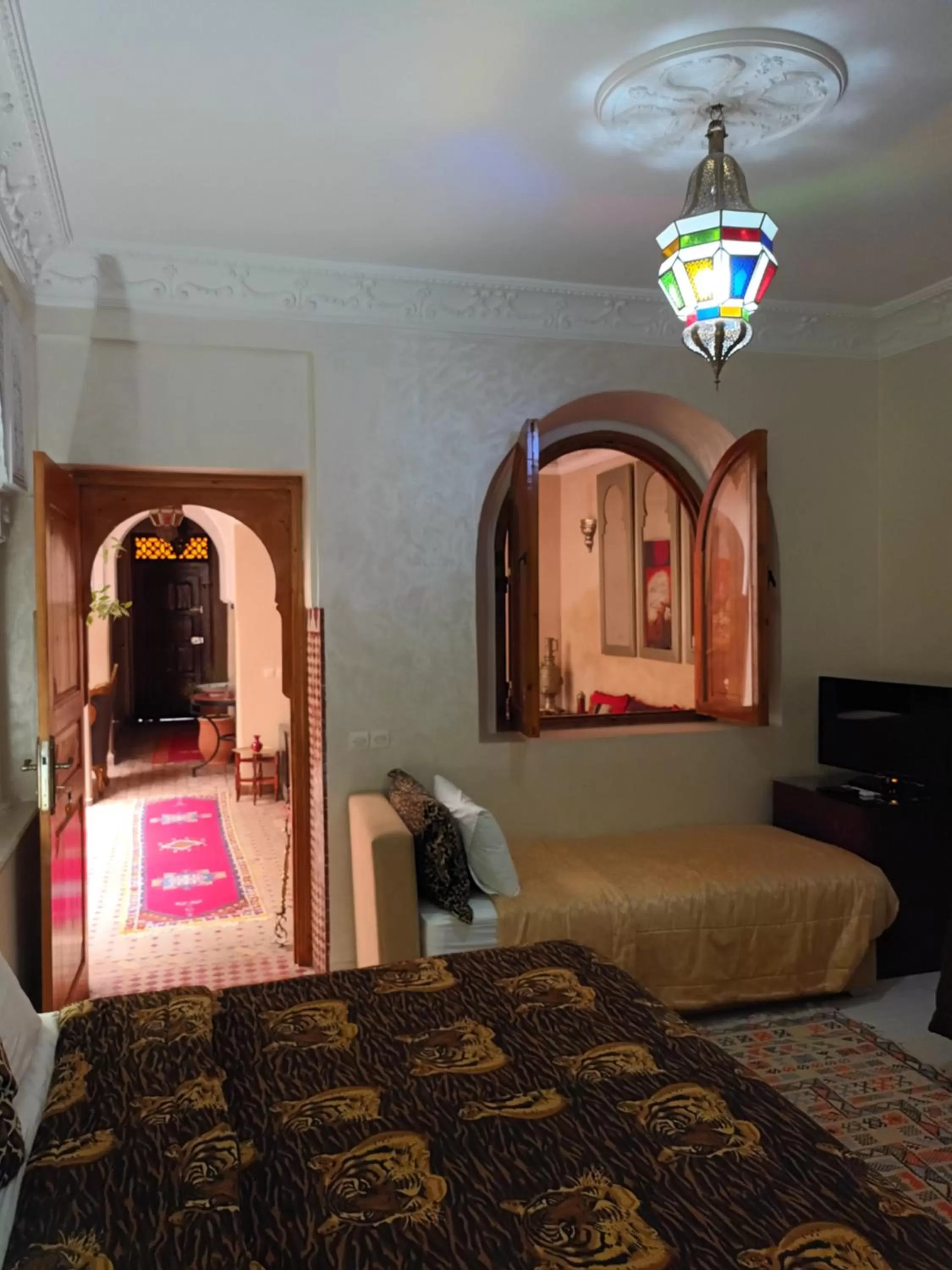 Bed in Riad Dar Attika