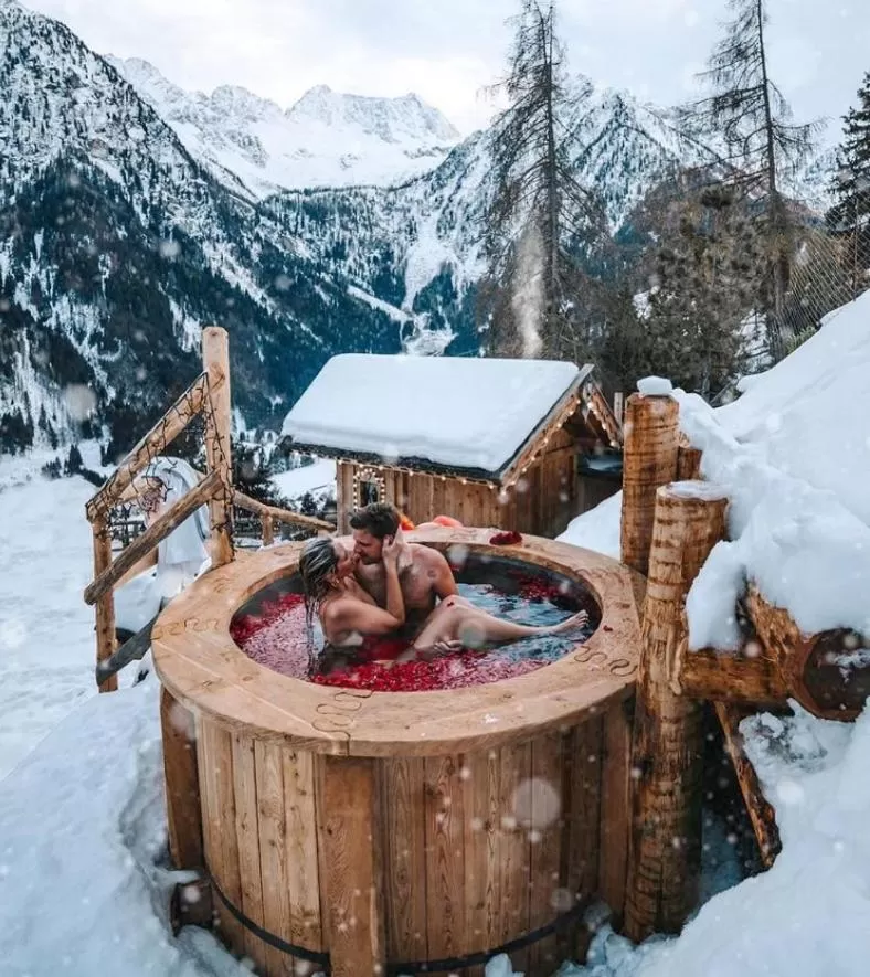 Natural landscape in Hotel Chalet Al Foss - Adults Only