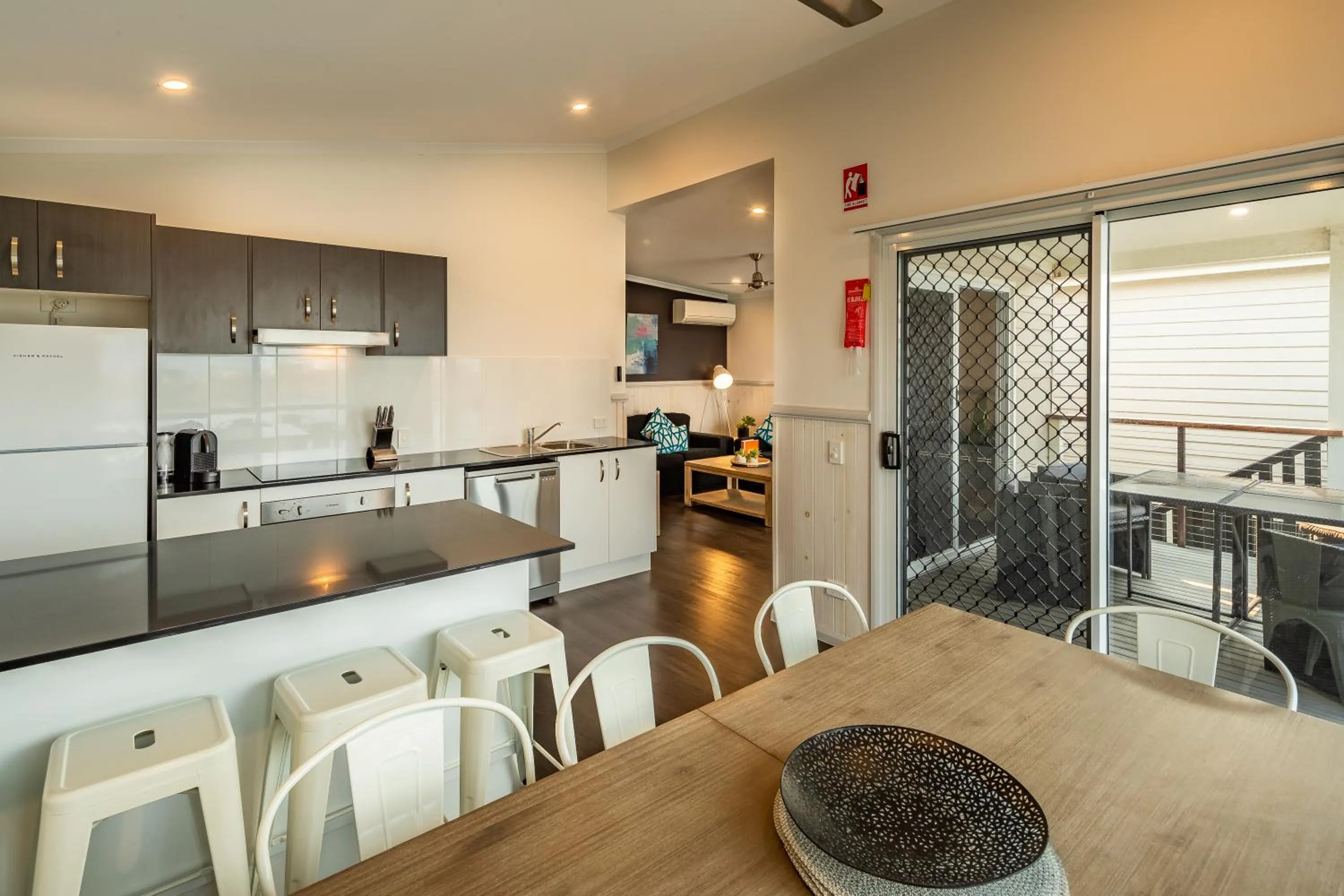 Kitchen or kitchenette in Ingenia Holidays Nambucca Heads