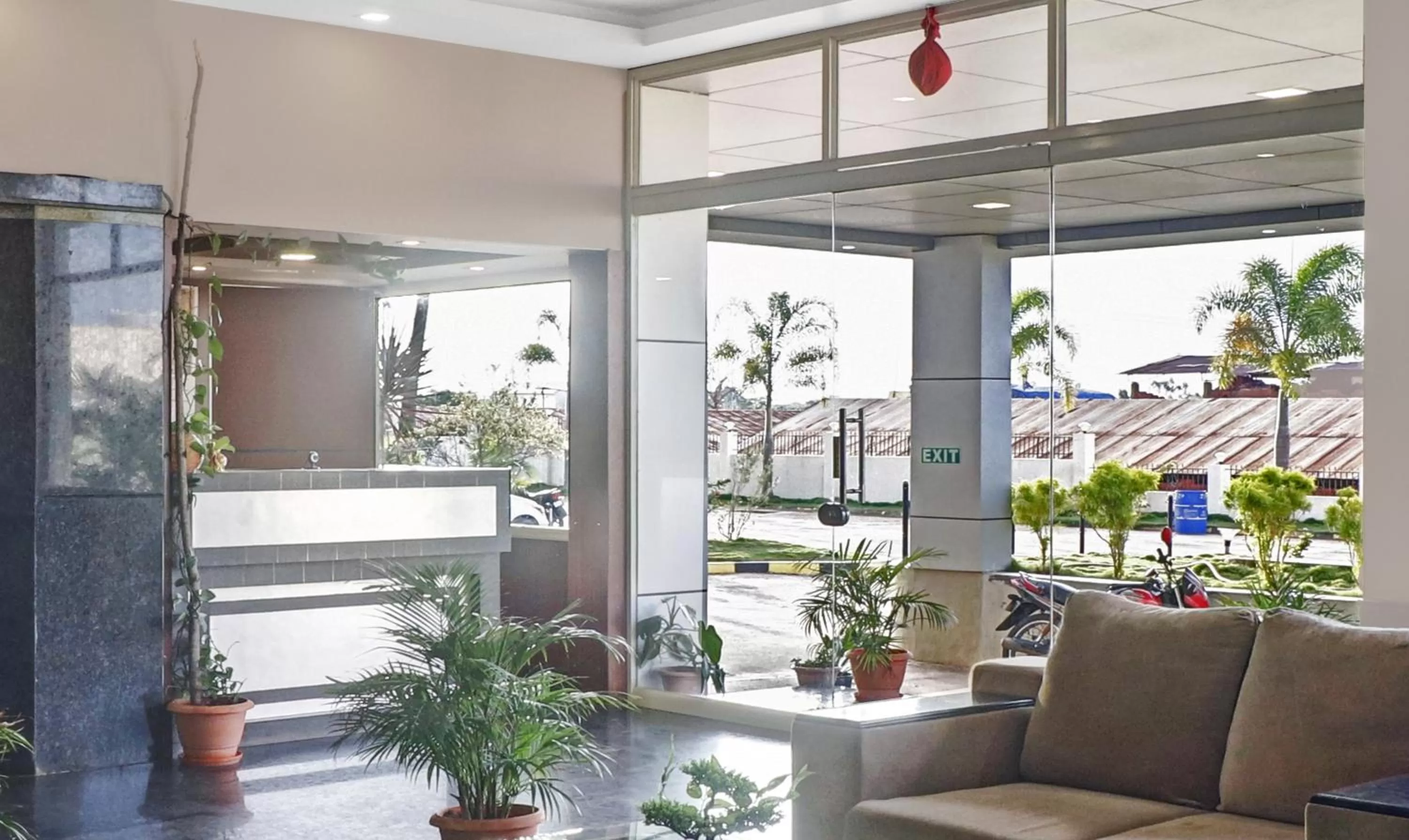 Facade/entrance, Lobby/Reception in Treebo Trend Grand JP Inn