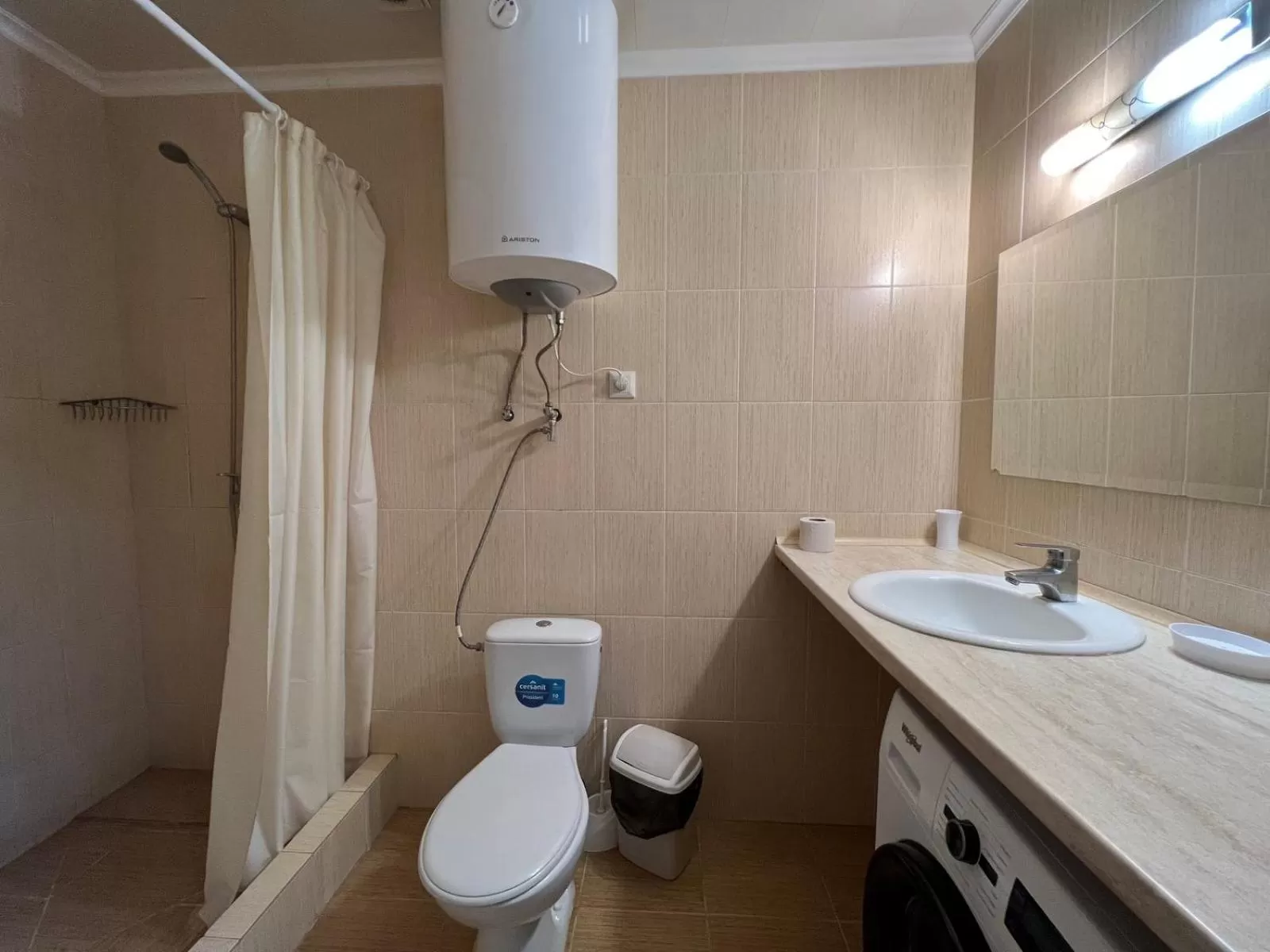 Bathroom in The apartments