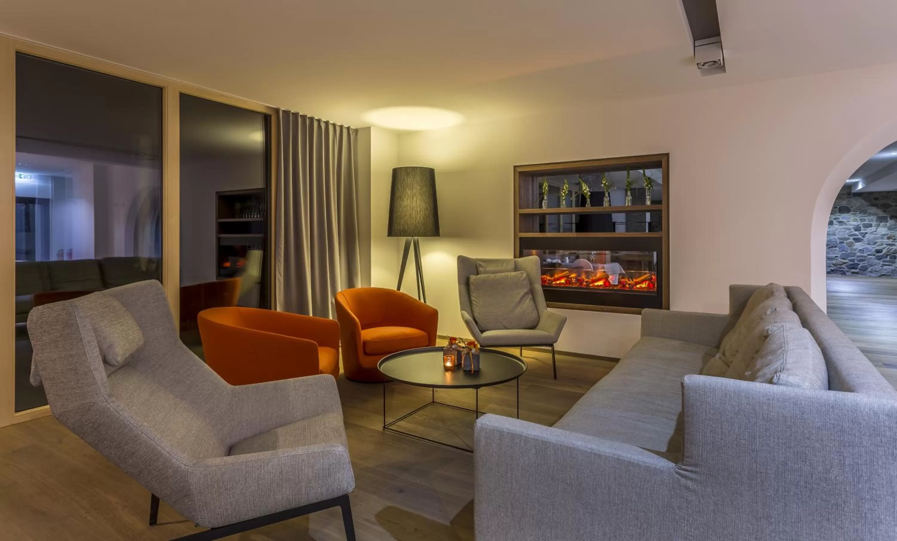 Lounge or bar in Das Graseck - mountain hideaway & health care