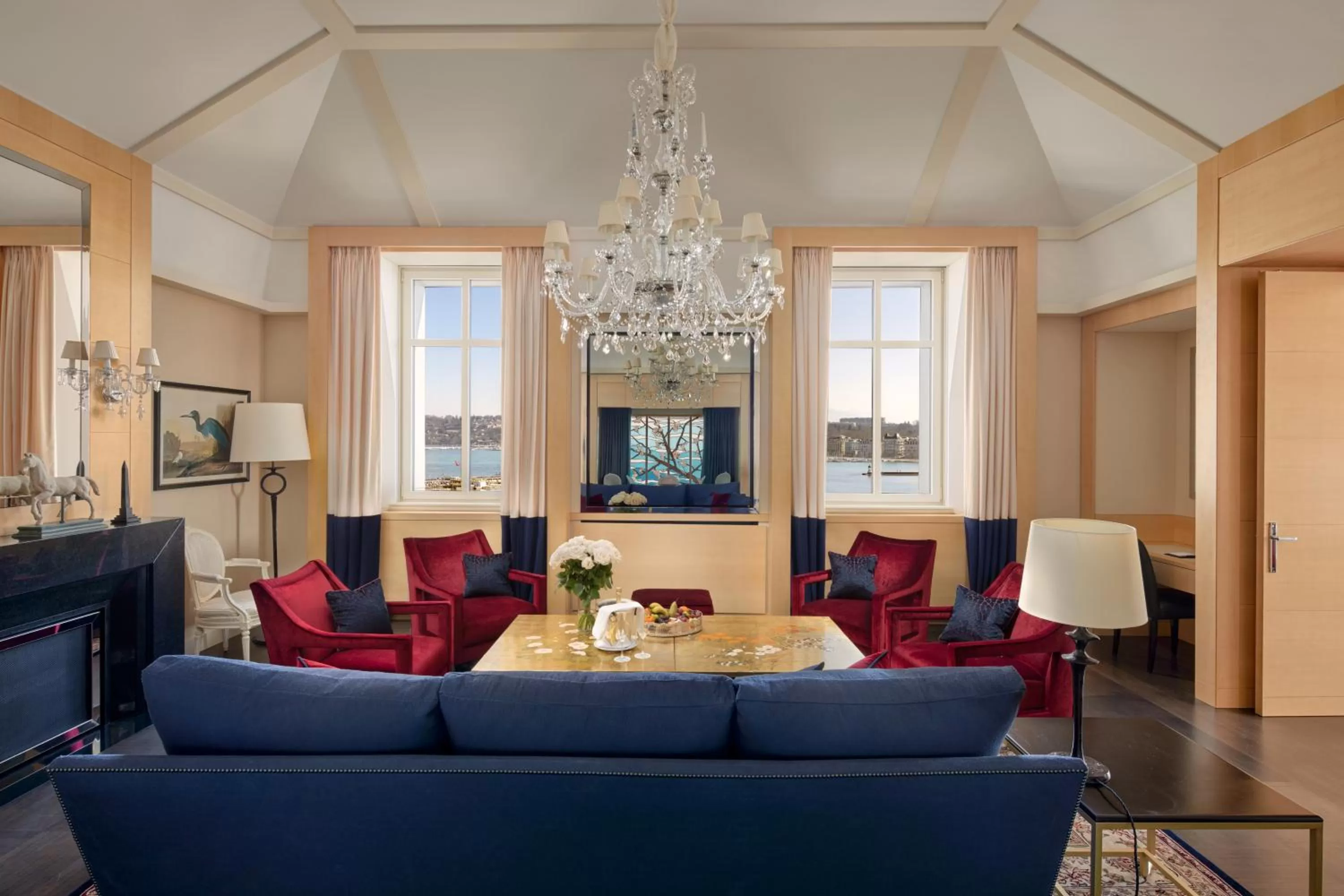 View (from property/room) in Beau-Rivage Genève