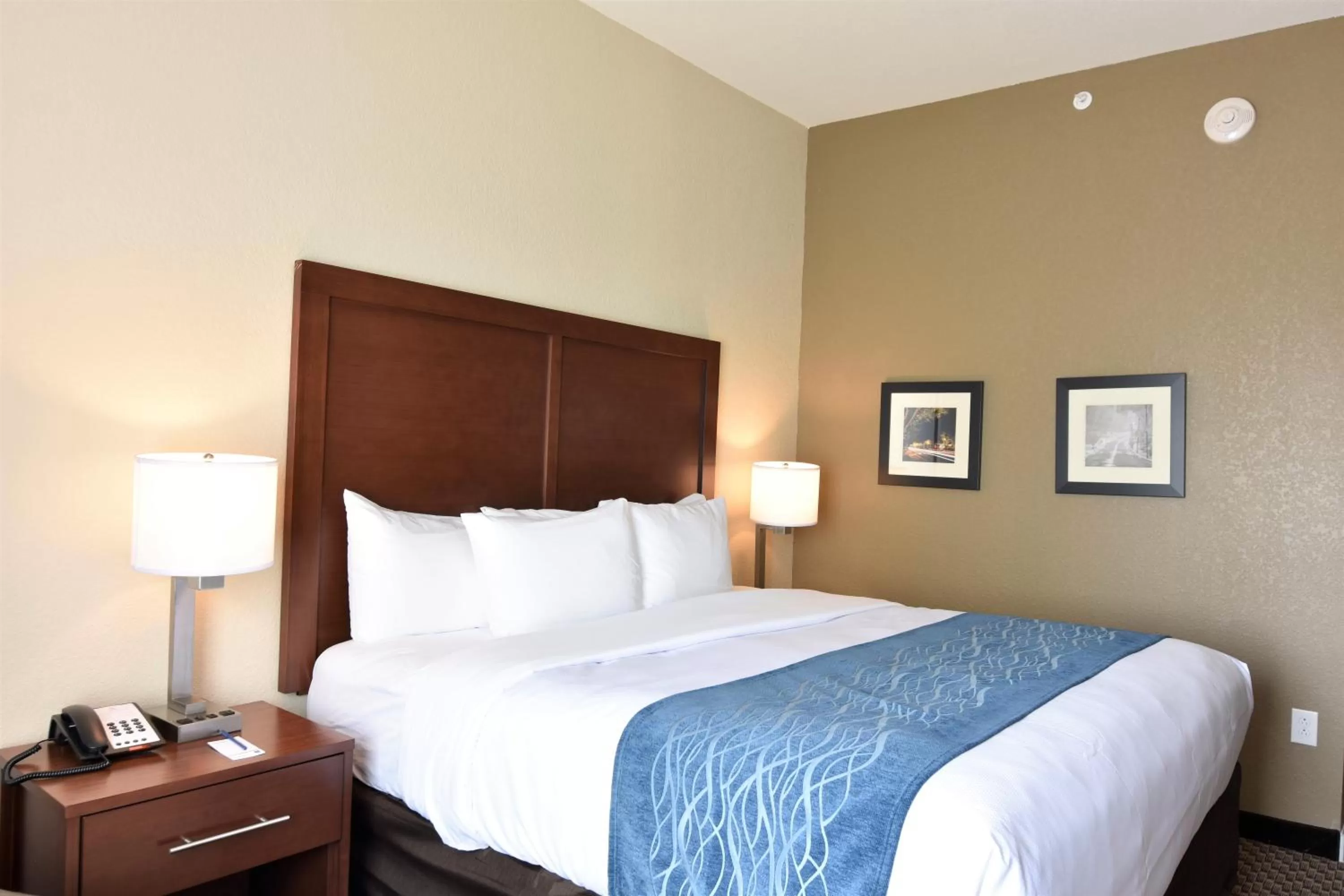 Bed in Comfort Inn & Suites Rock Hill Northeast